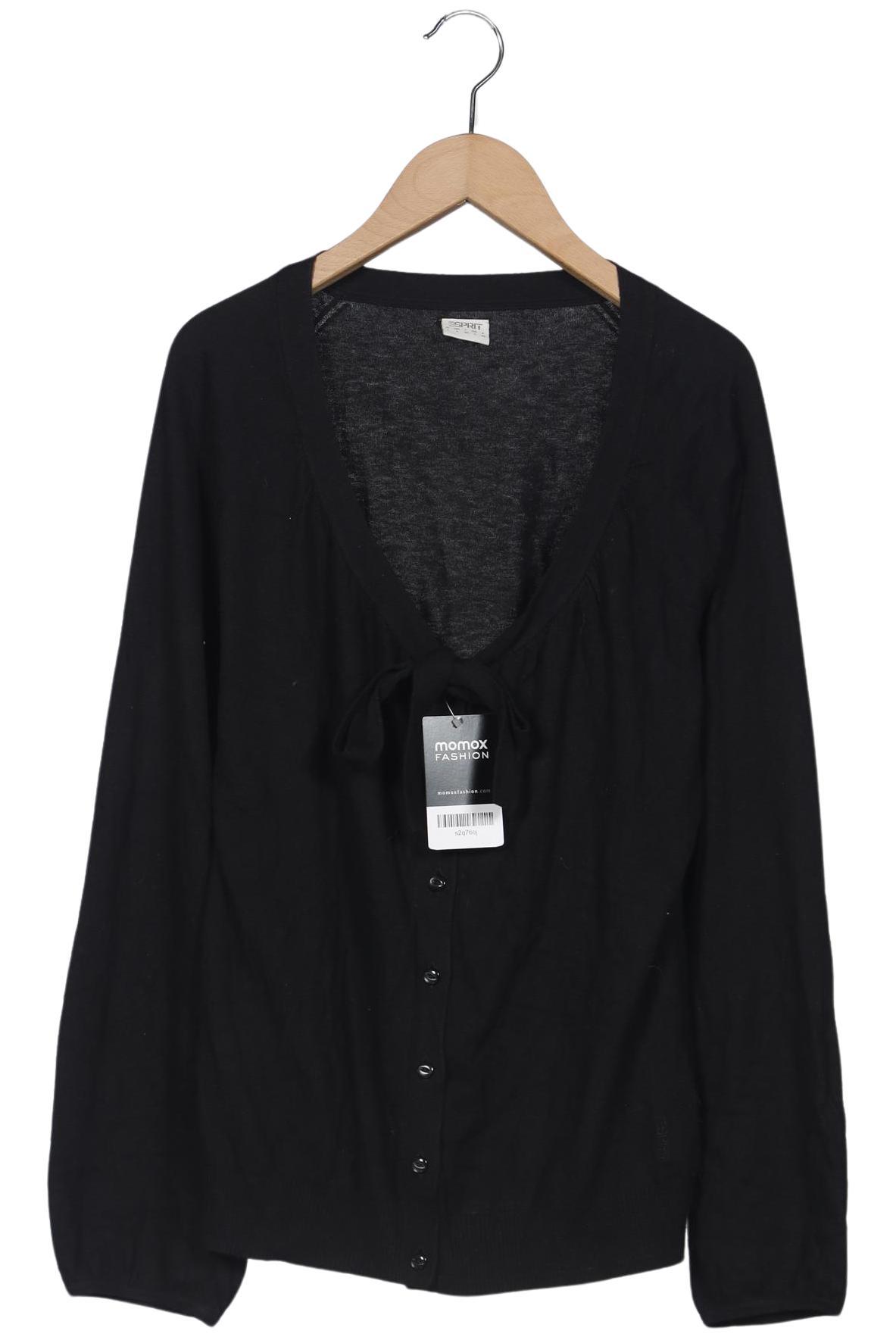 

Esprit Damen Strickjacke, schwarz, Gr. 42