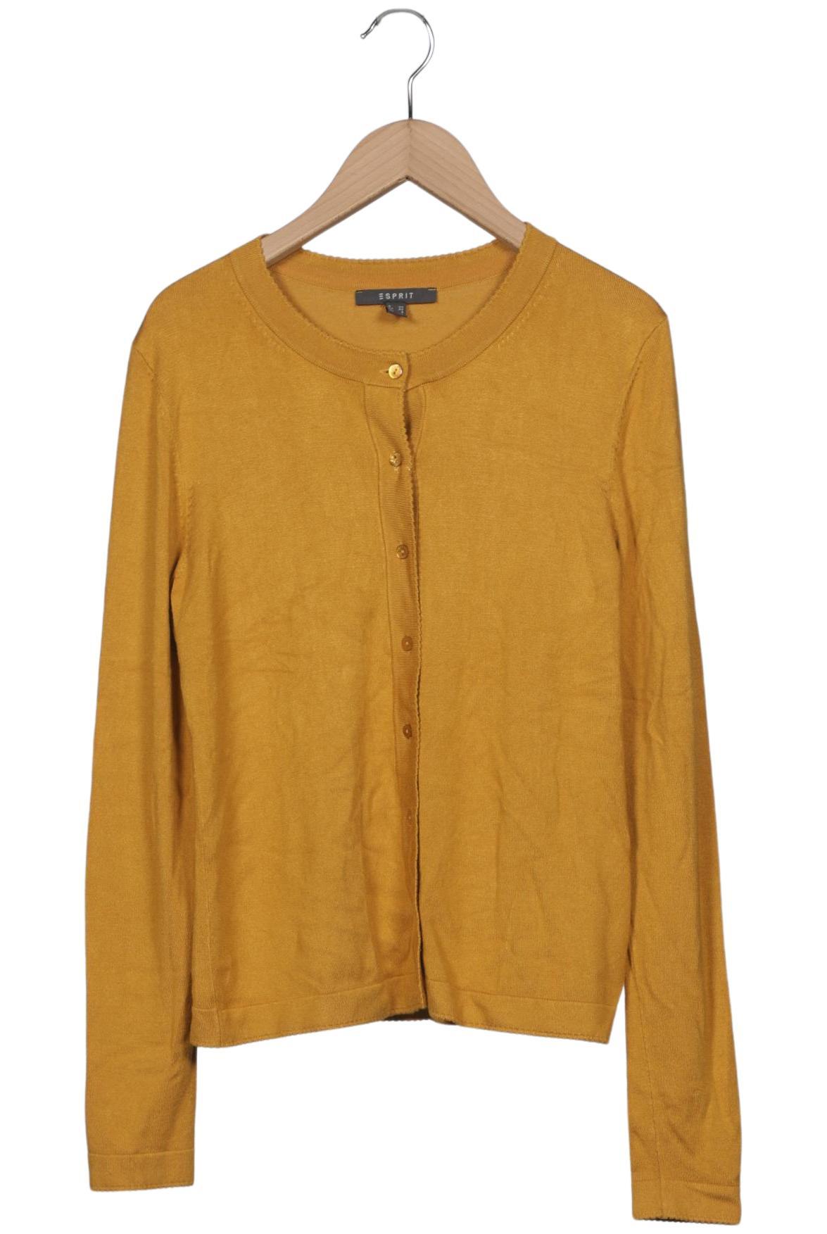 

Esprit Damen Strickjacke, gelb, Gr. 34