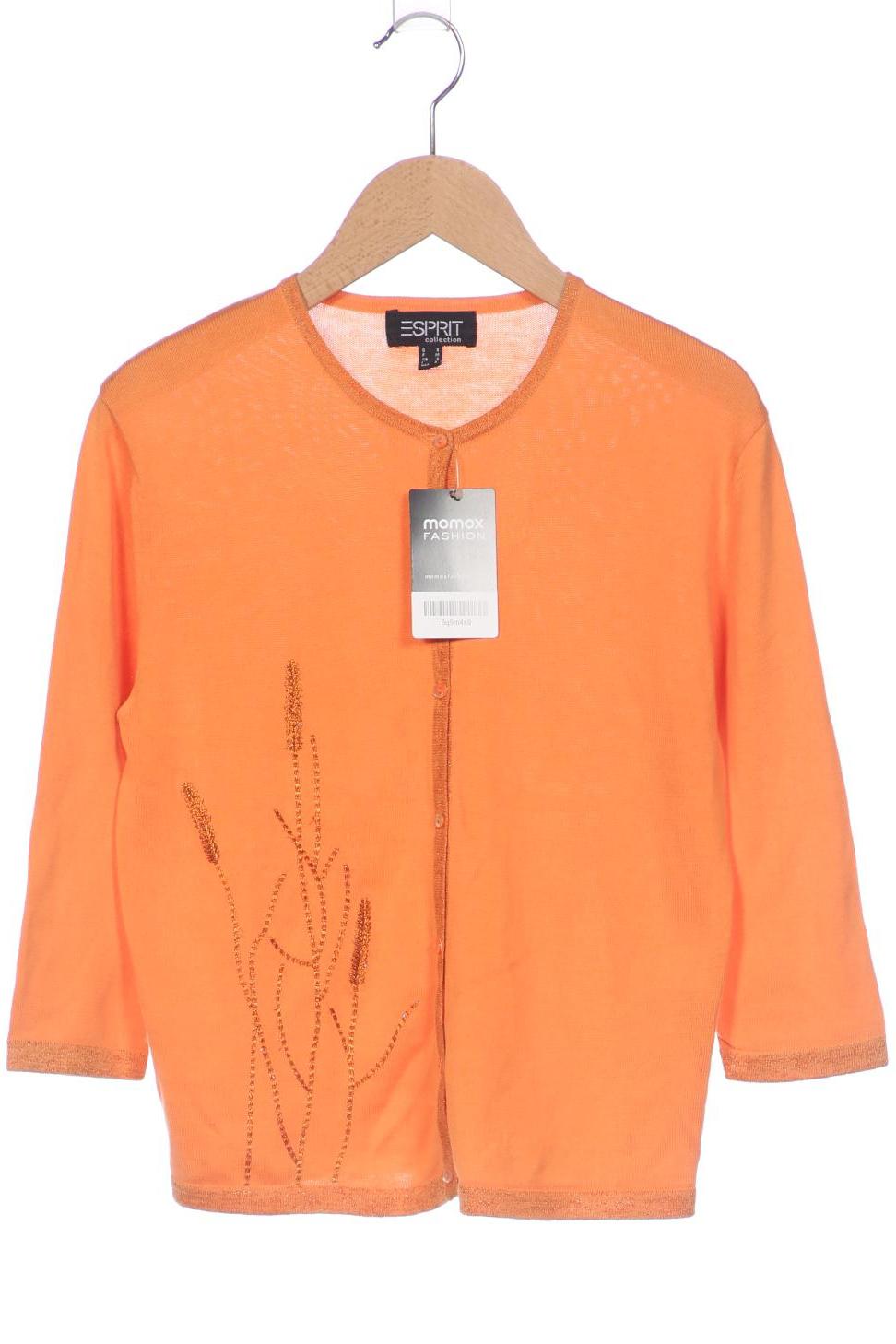 

Esprit Damen Strickjacke, orange, Gr. 36