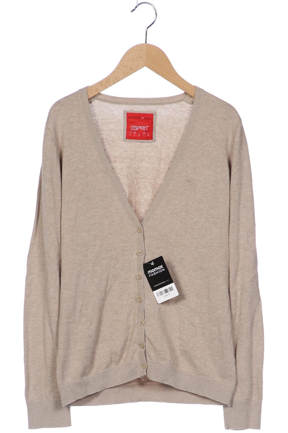 

Esprit Damen Strickjacke, beige, Gr. 42