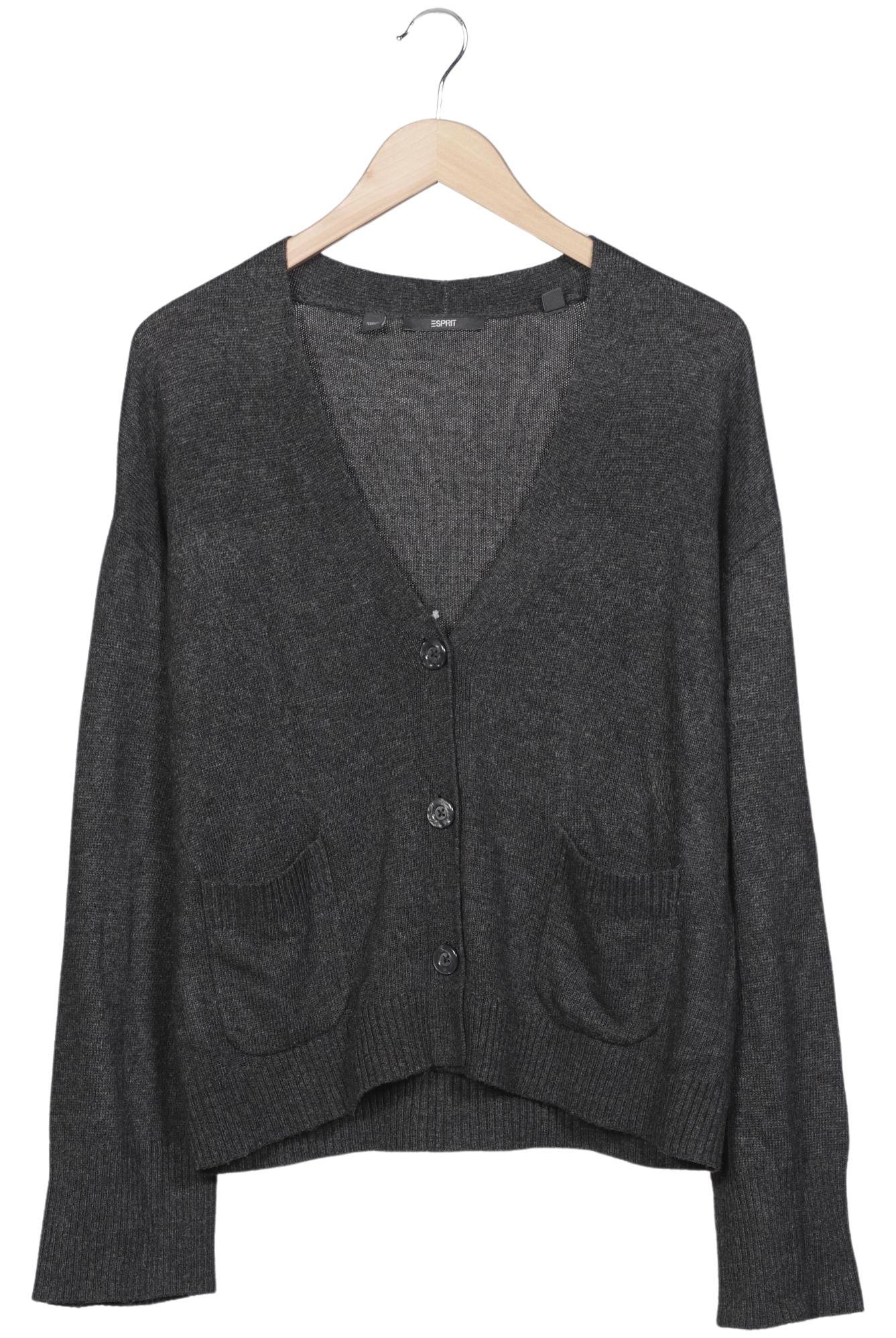 

Esprit Damen Strickjacke, grau, Gr. 42