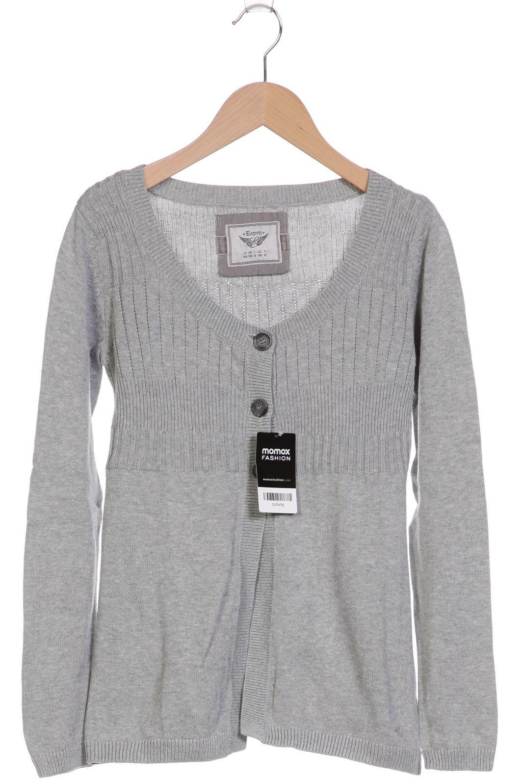 

Esprit Damen Strickjacke, grau, Gr. 34