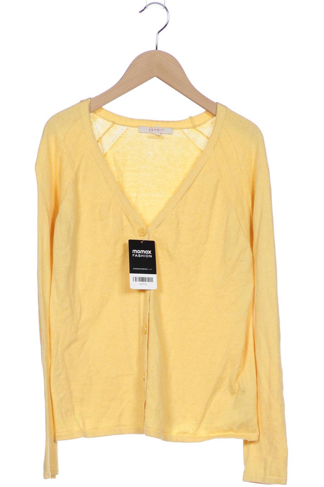 

Esprit Damen Strickjacke, gelb, Gr. 34