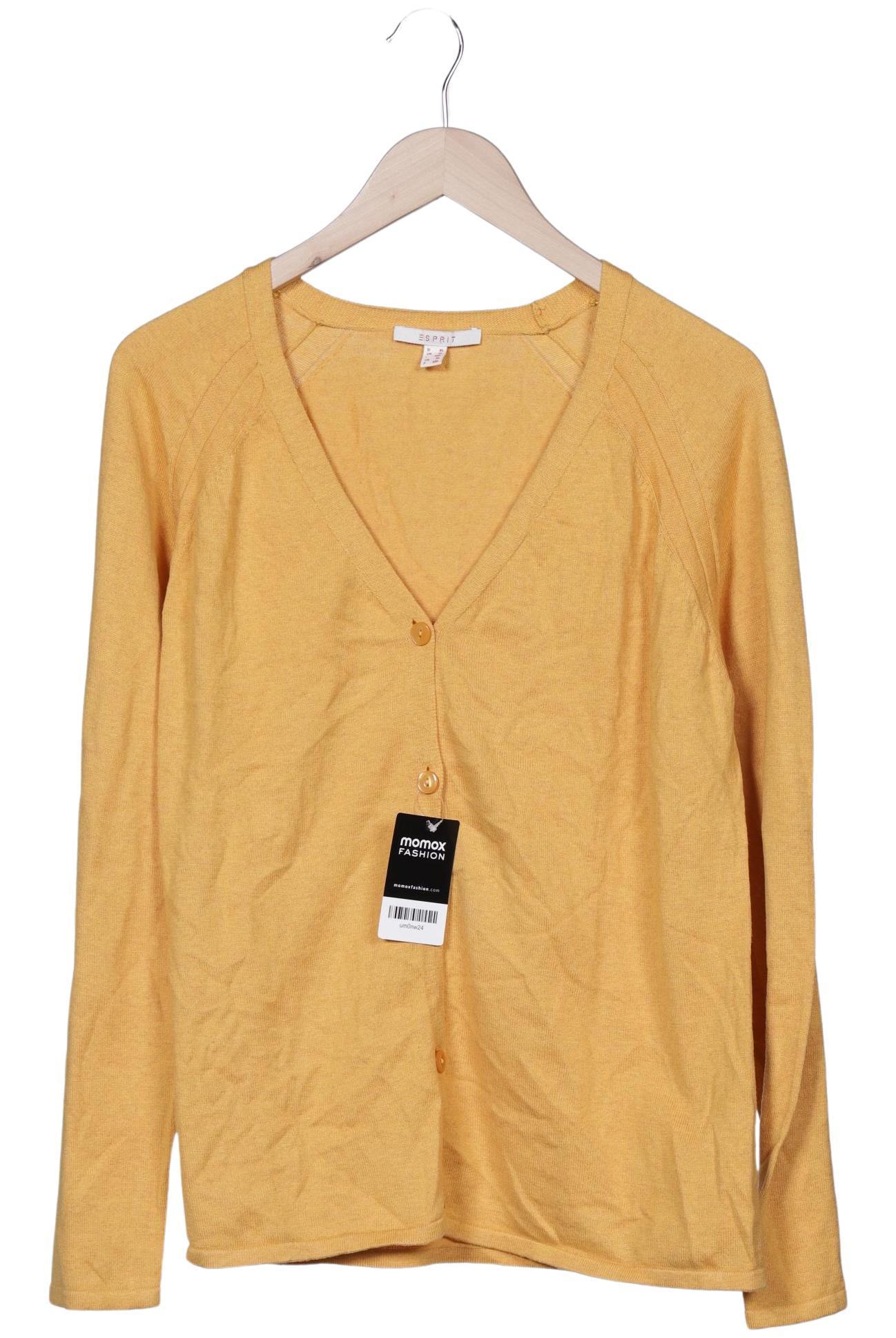 

Esprit Damen Strickjacke, gelb, Gr. 44