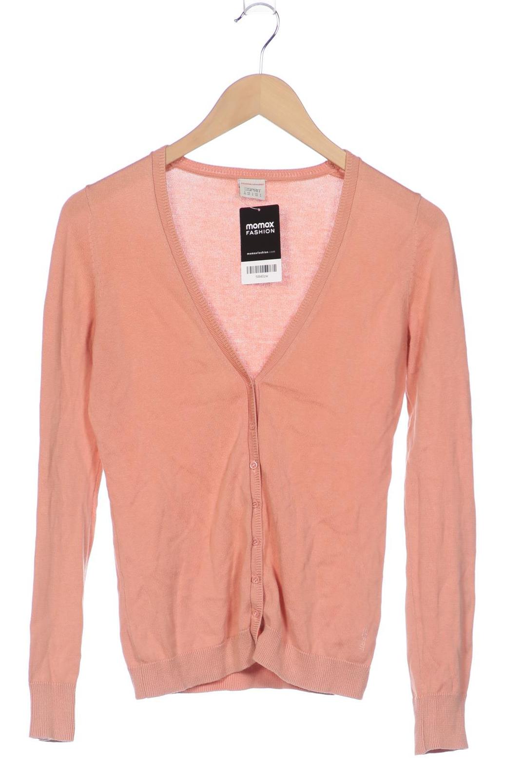 

Esprit Damen Strickjacke, orange, Gr. 34