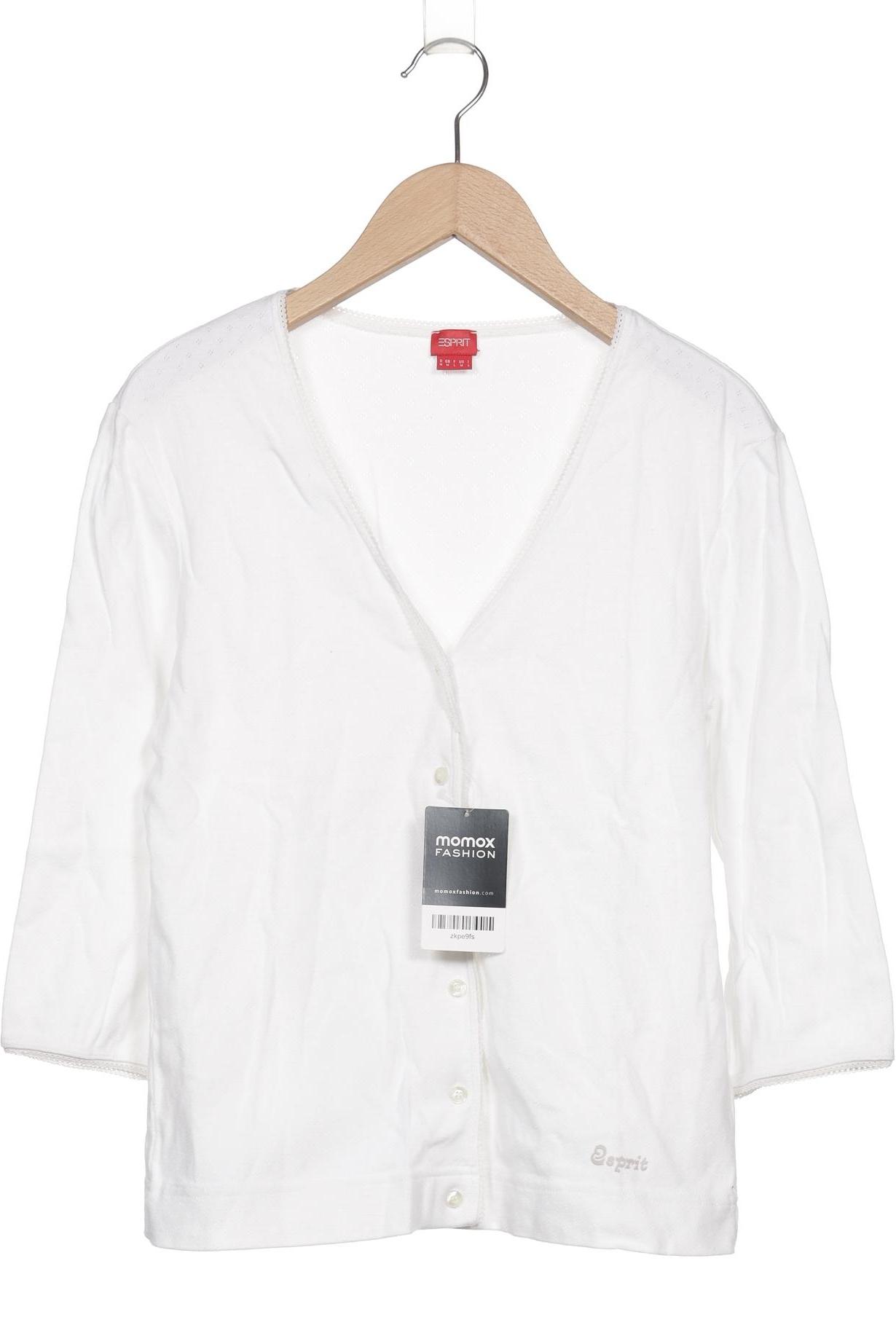 

Esprit Damen Strickjacke, weiß, Gr. 38