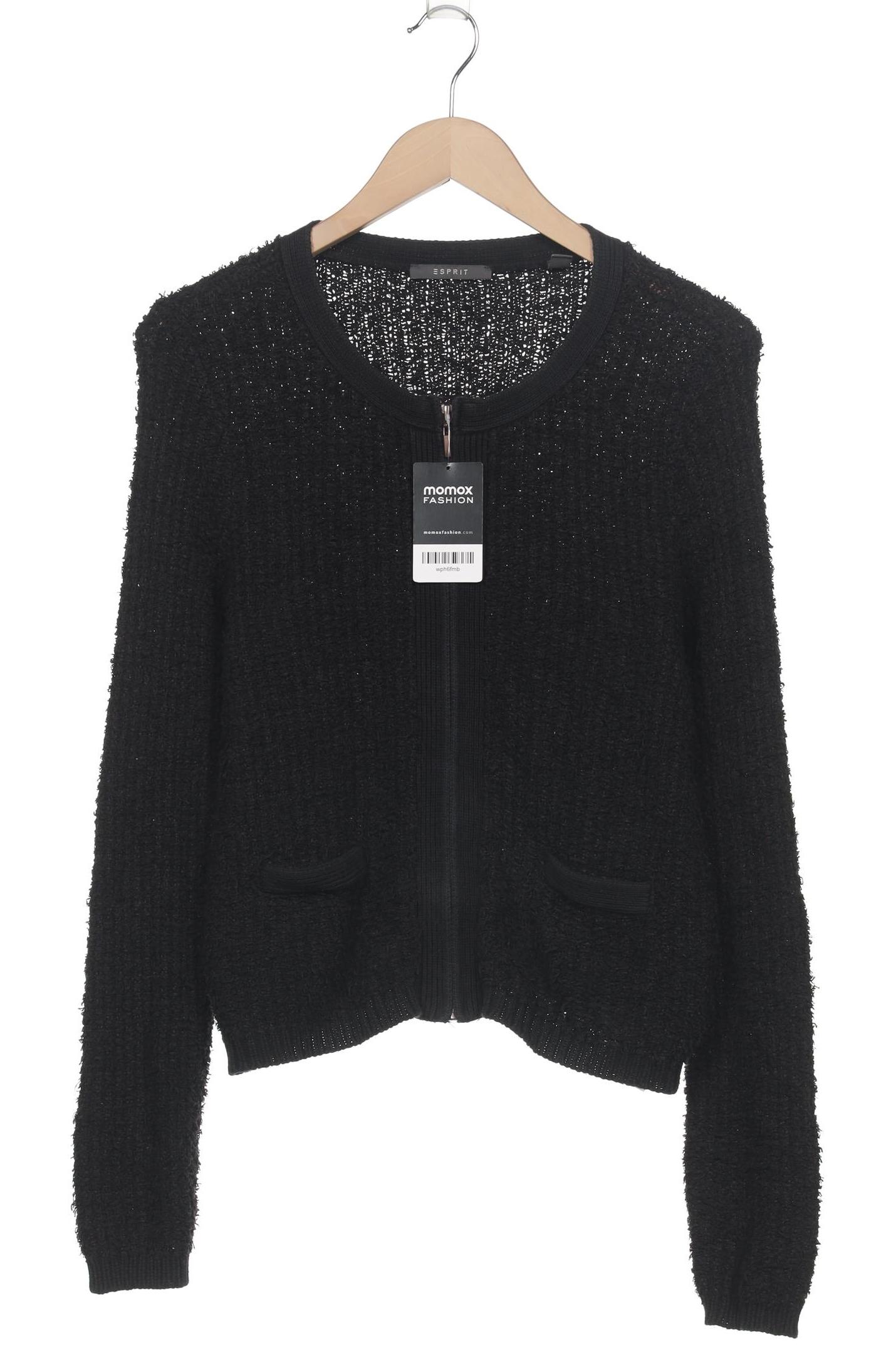 

Esprit Damen Strickjacke, schwarz, Gr. 42