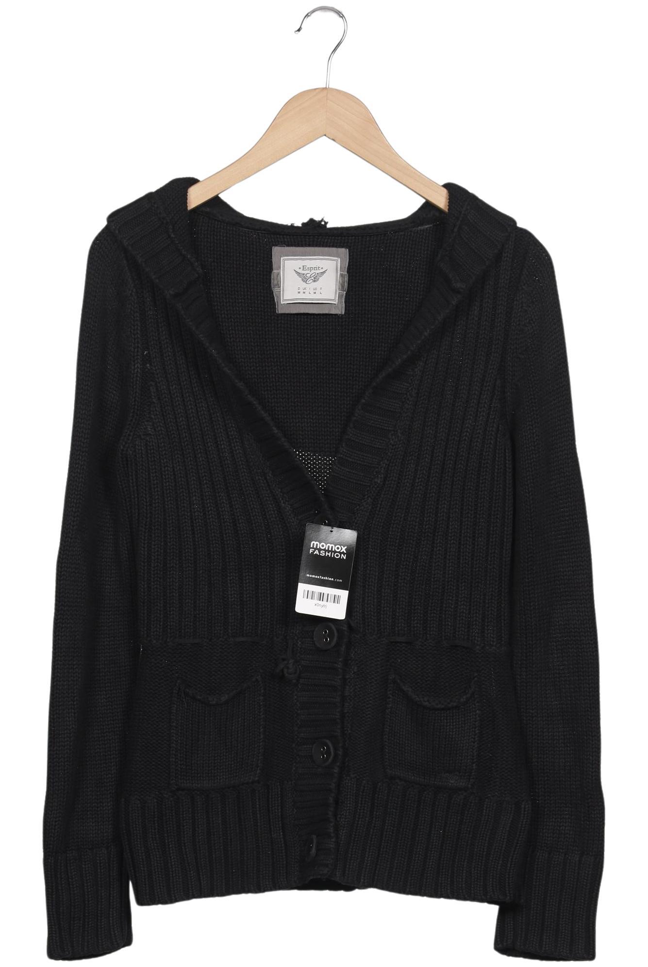 

Esprit Damen Strickjacke, schwarz, Gr. 38