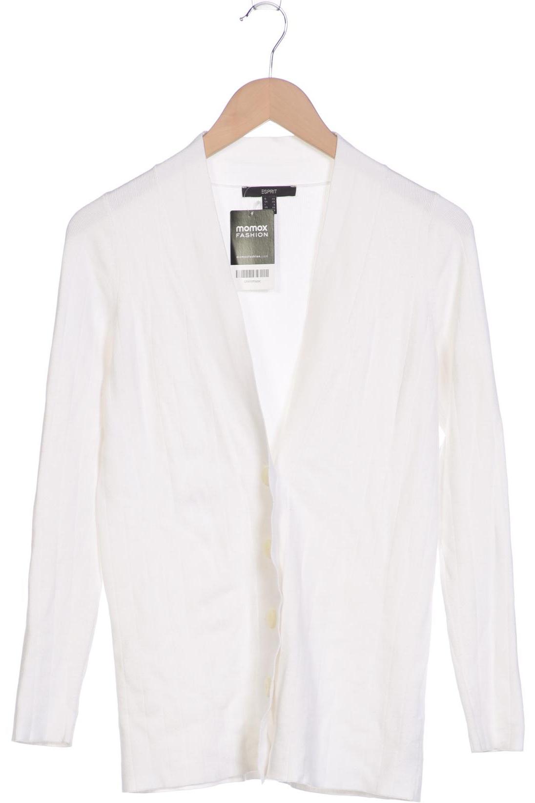 

Esprit Damen Strickjacke, weiß, Gr. 34