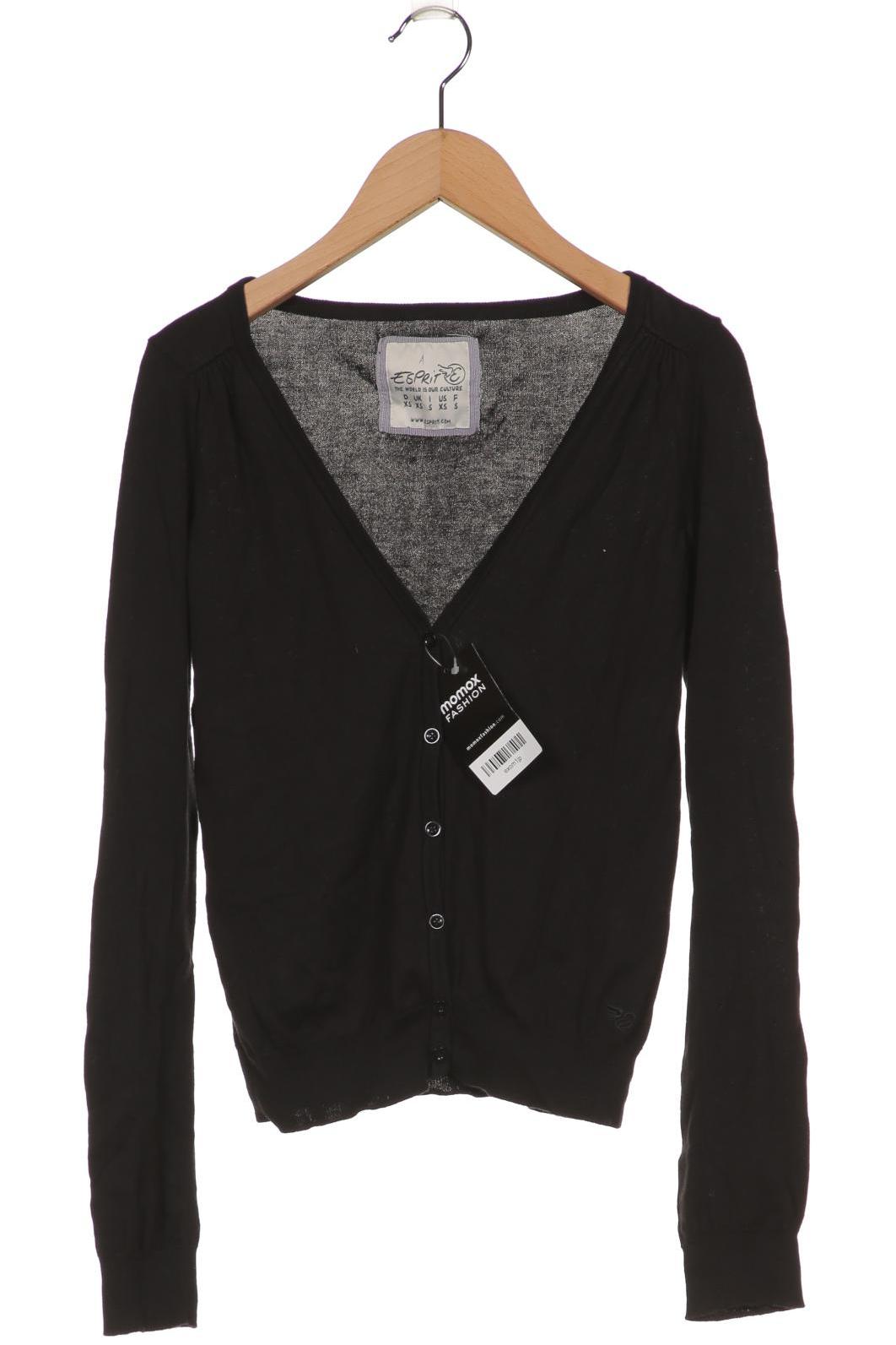 

Esprit Damen Strickjacke, schwarz, Gr. 34