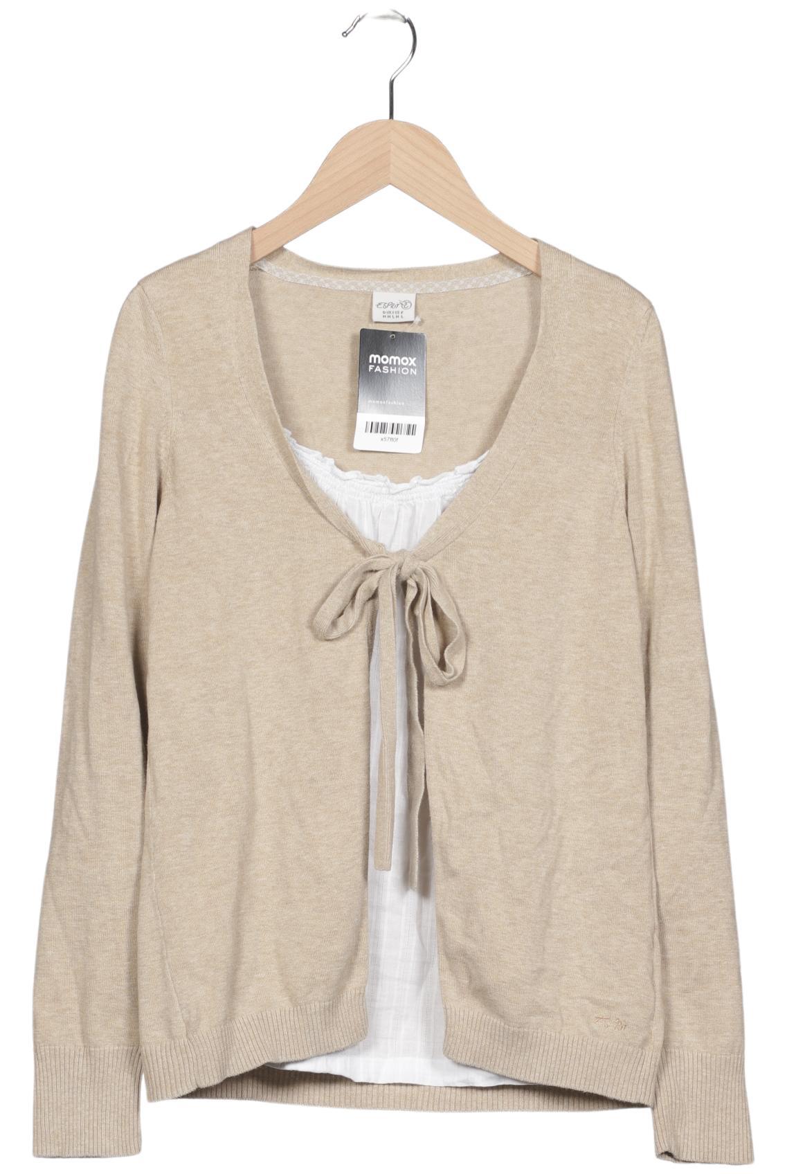 

Esprit Damen Strickjacke, beige, Gr. 38