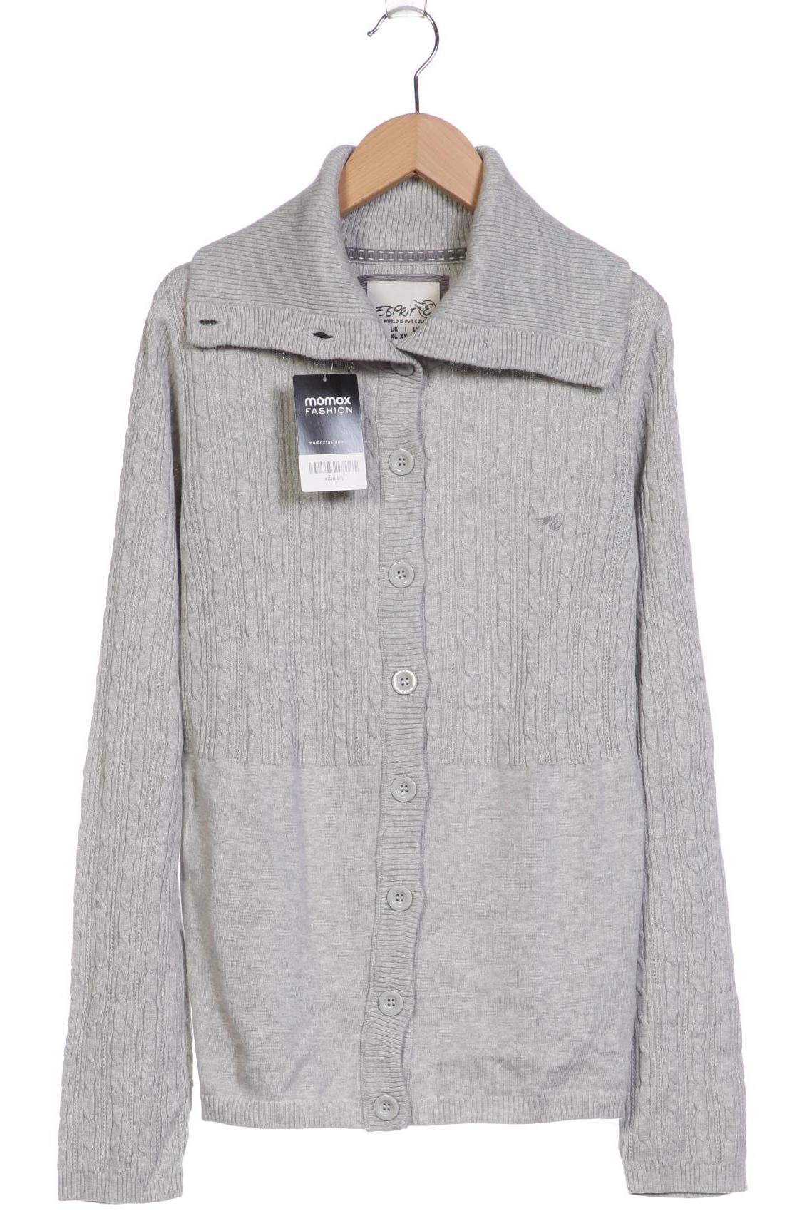 

Esprit Damen Strickjacke, grau, Gr. 44
