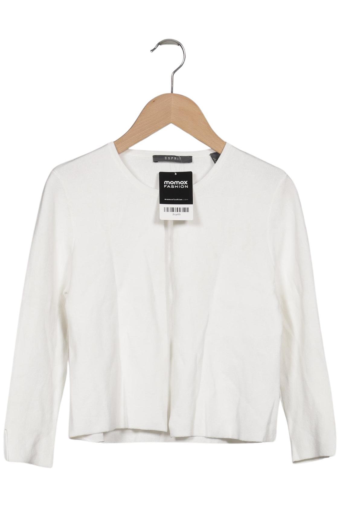 

Esprit Damen Strickjacke, weiß, Gr. 34