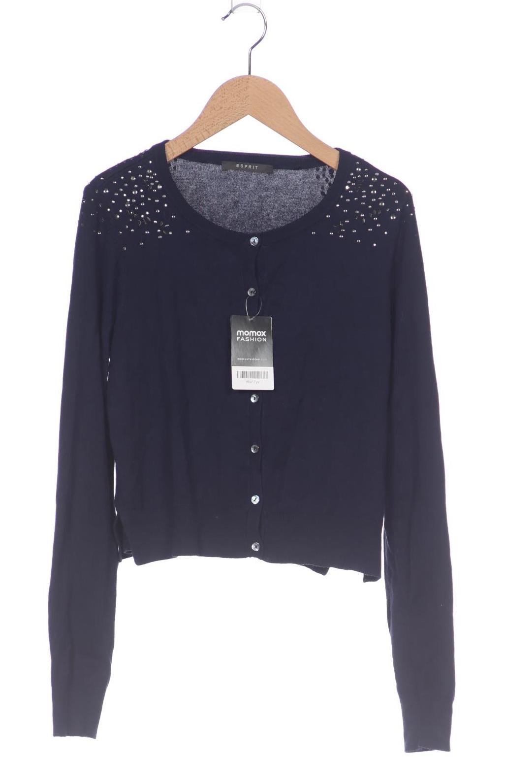 

Esprit Damen Strickjacke, marineblau, Gr. 38