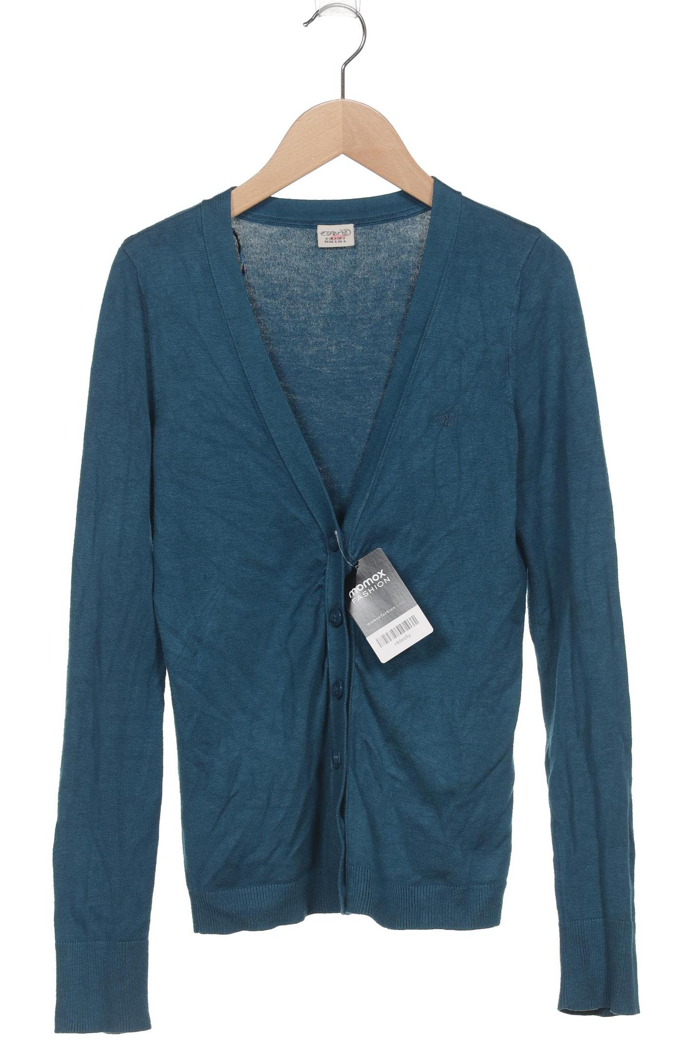 

Esprit Damen Strickjacke, türkis, Gr. 34