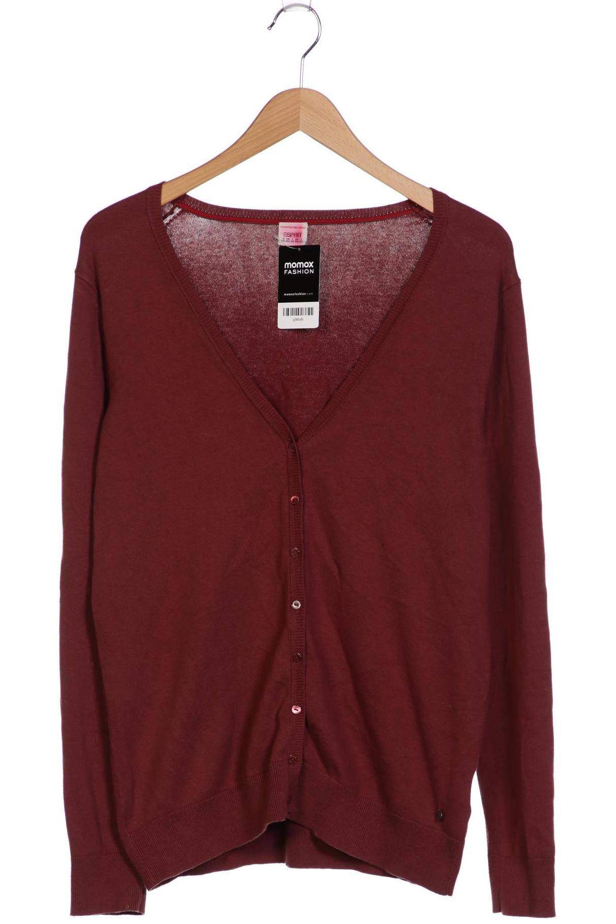 

Esprit Damen Strickjacke, bordeaux, Gr. 46