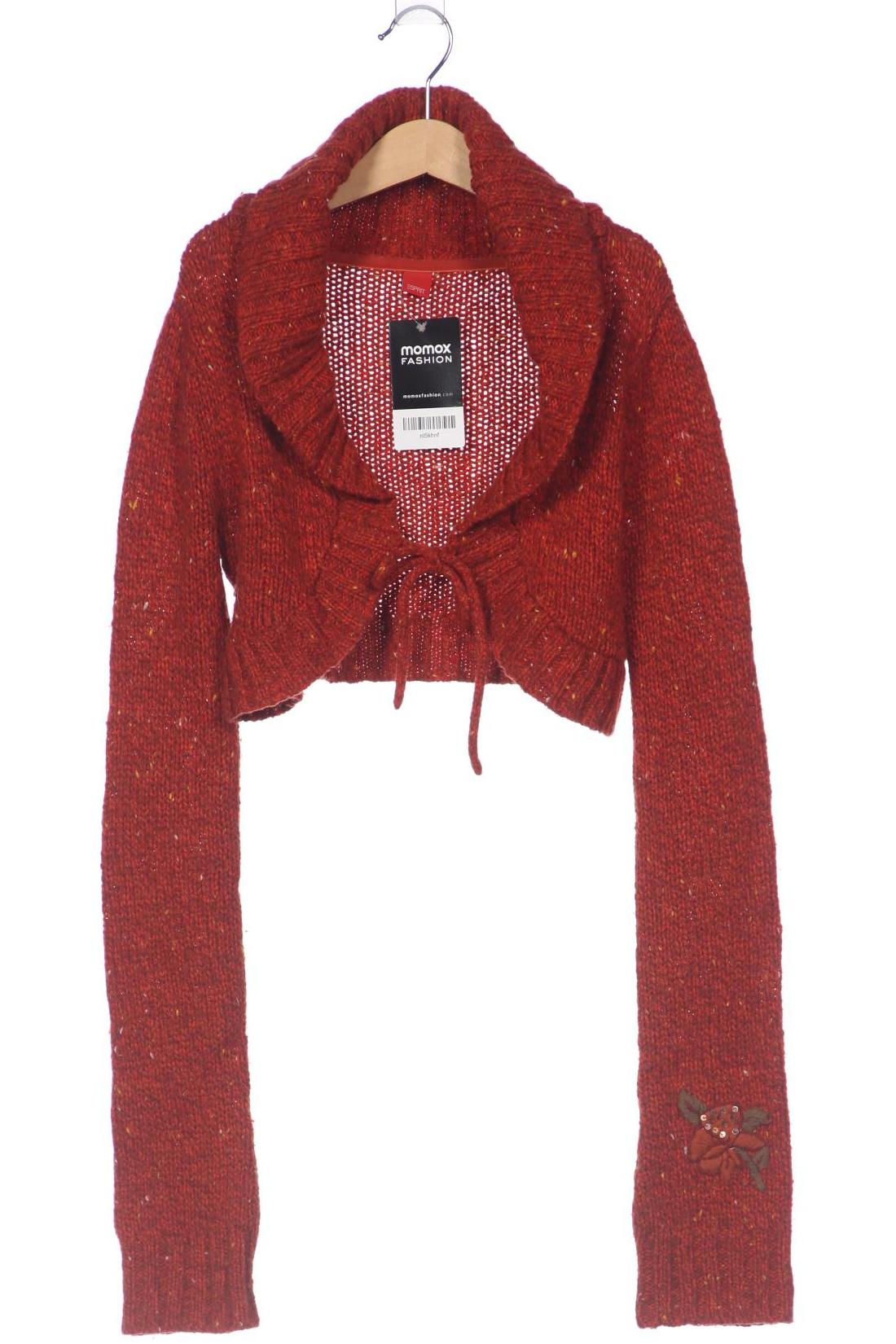 

Esprit Damen Strickjacke, orange, Gr. 34