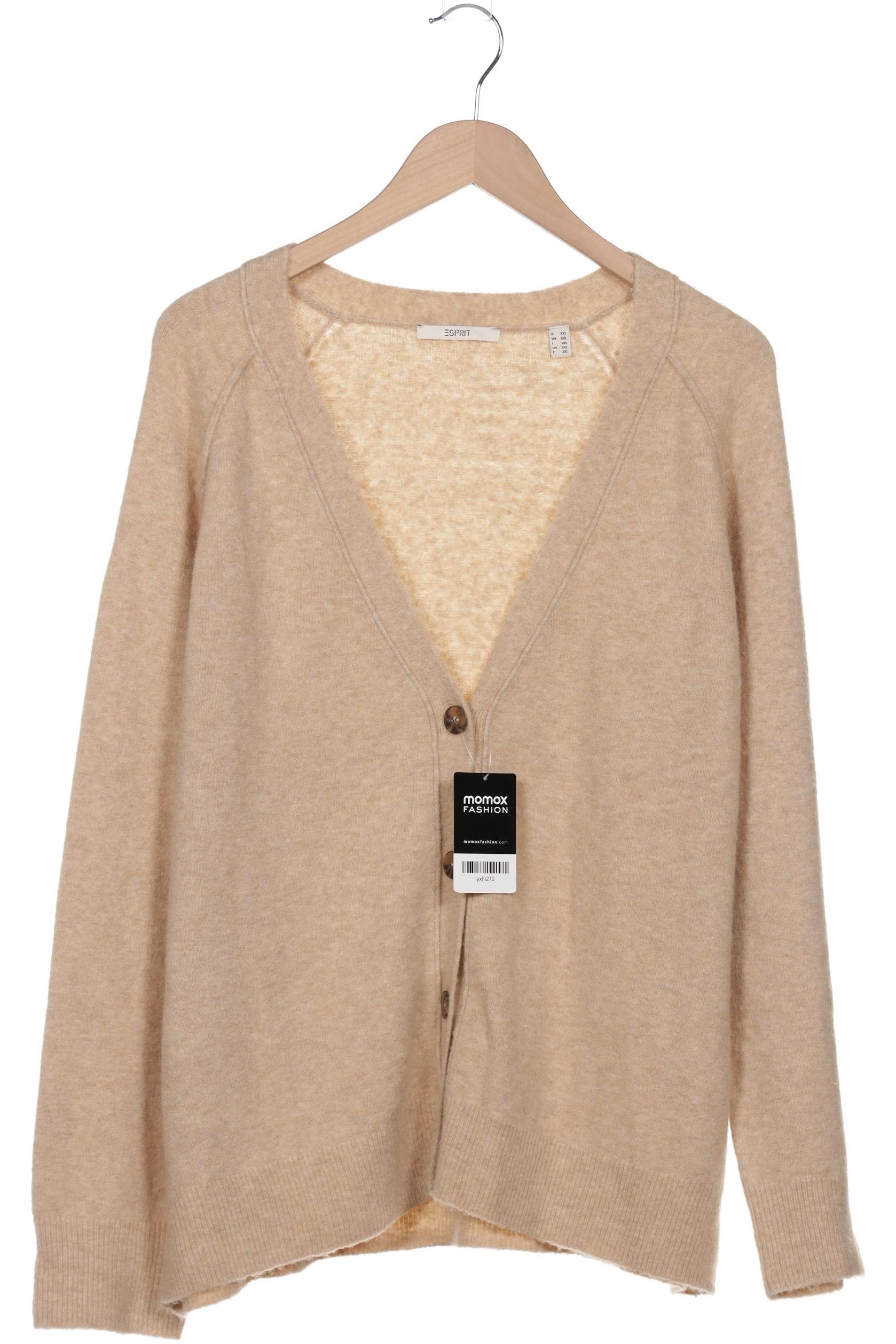 

Esprit Damen Strickjacke, beige, Gr. 46