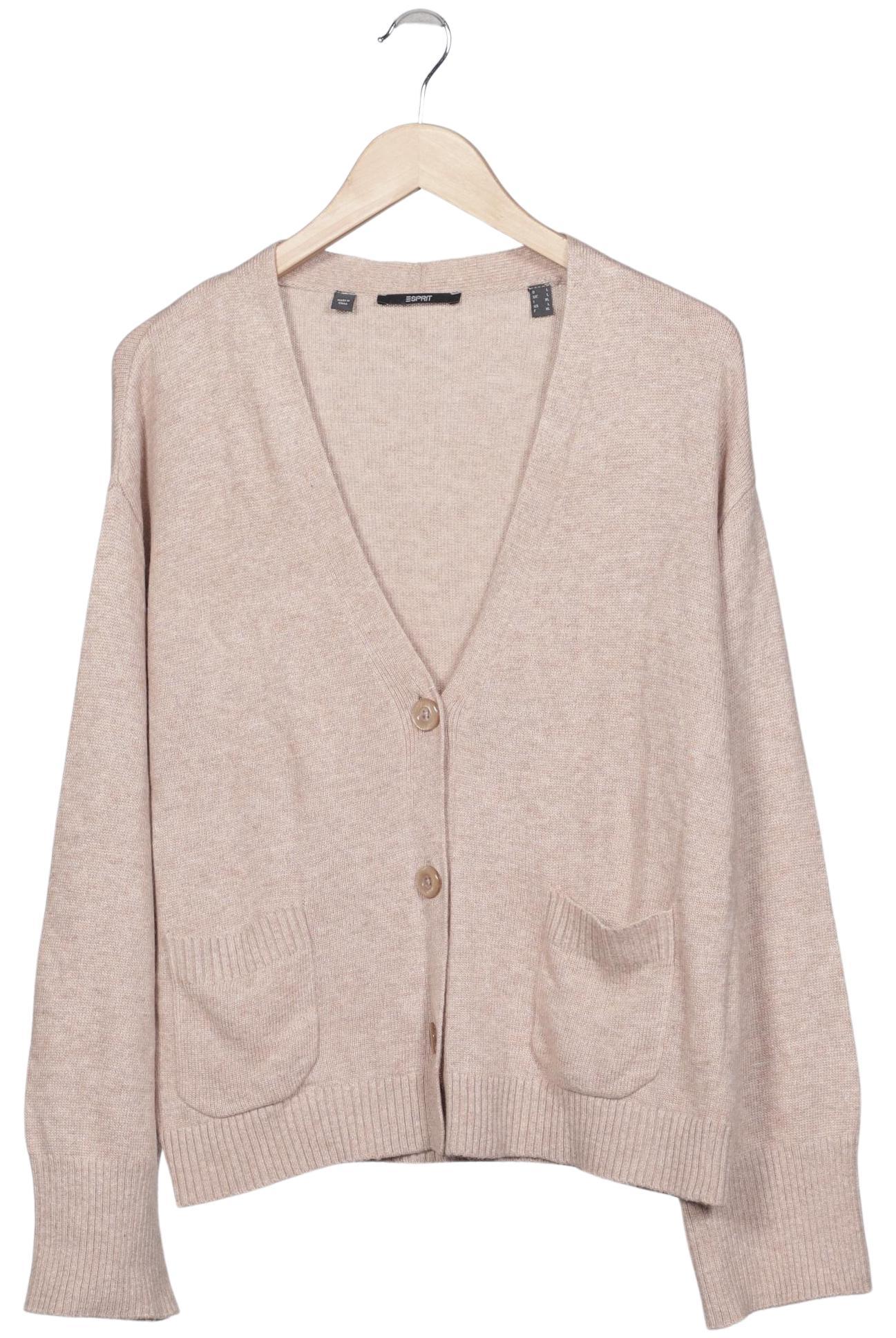 

Esprit Damen Strickjacke, beige, Gr. 42