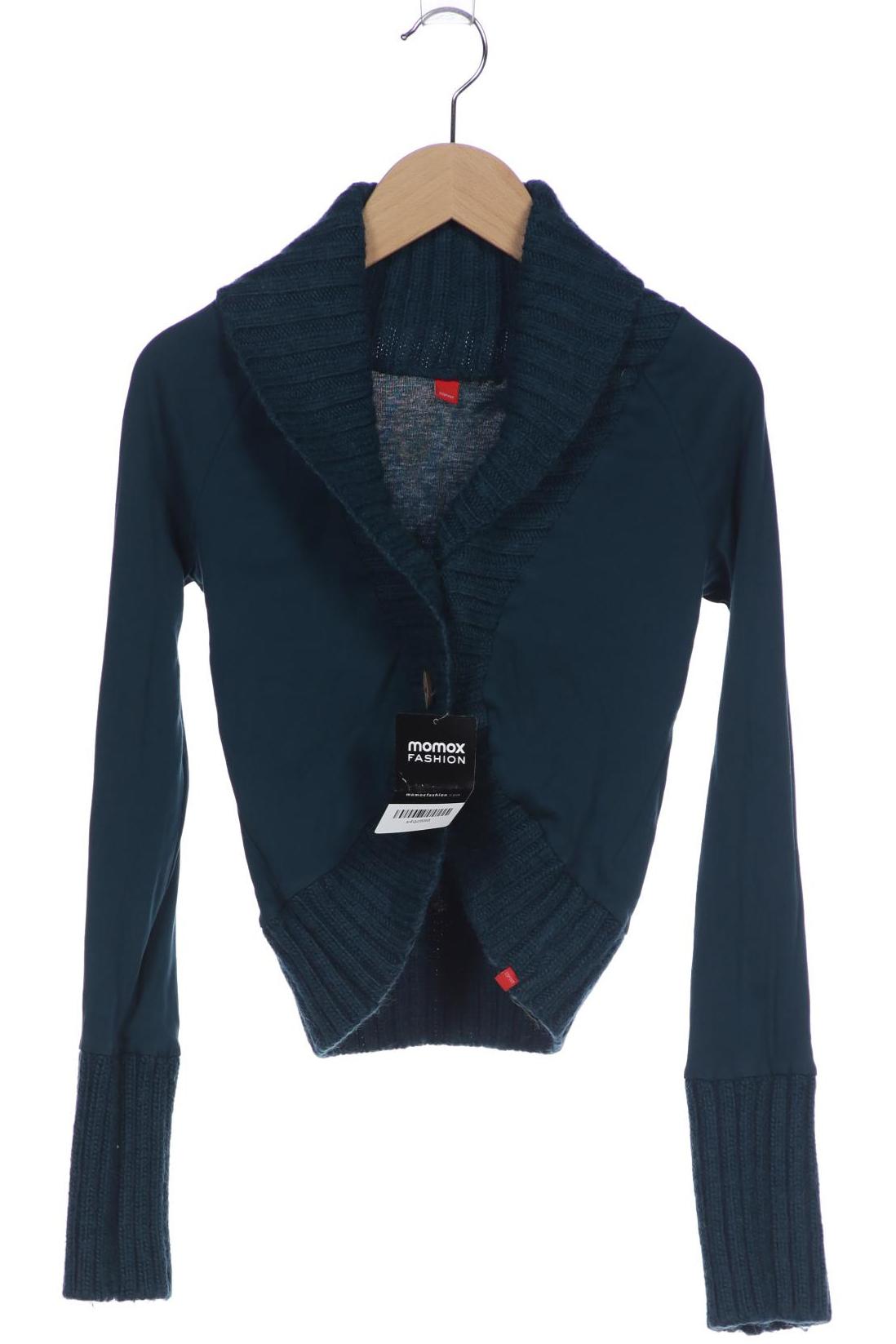 

Esprit Damen Strickjacke, türkis, Gr. 34