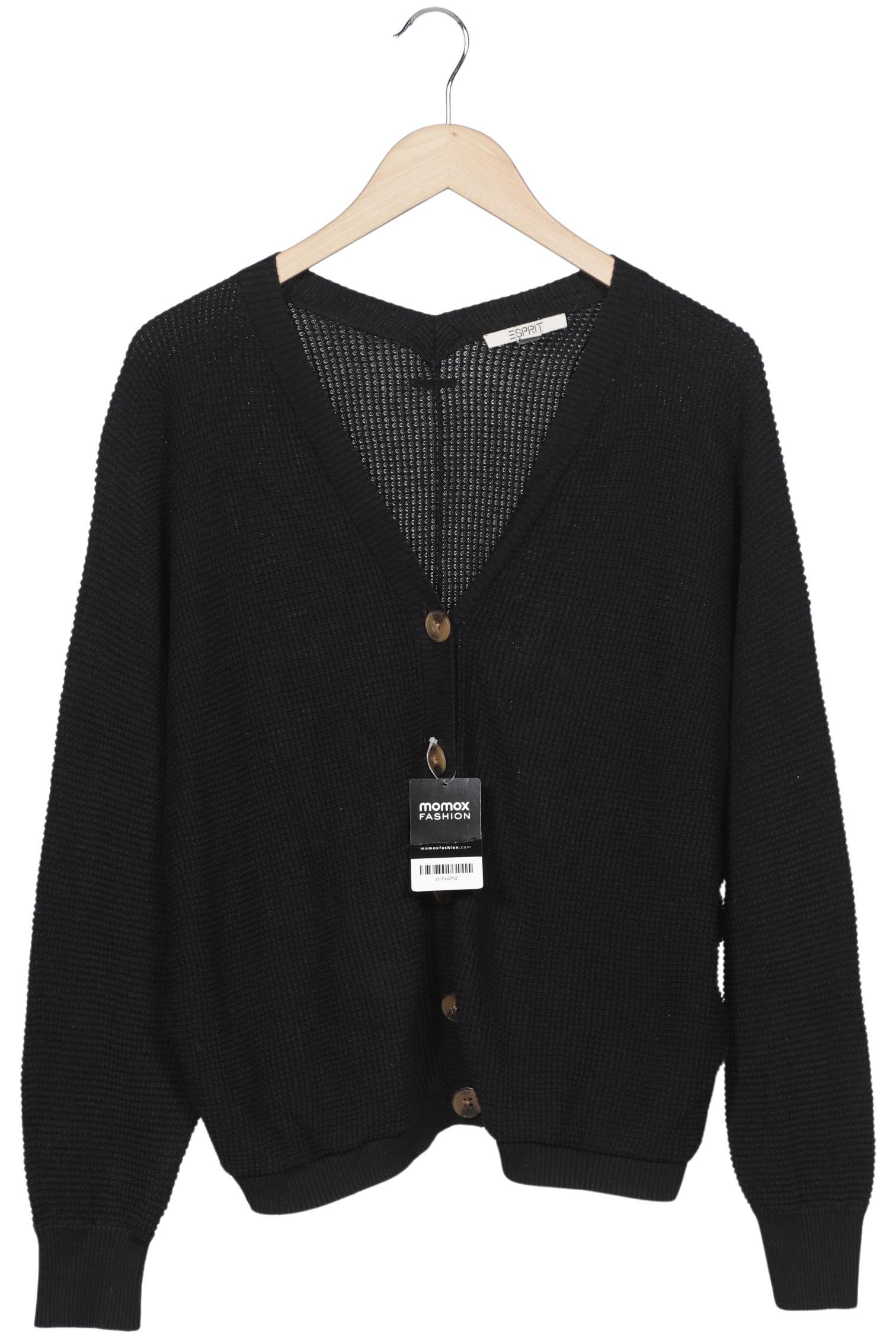 

Esprit Damen Strickjacke, schwarz, Gr. 38