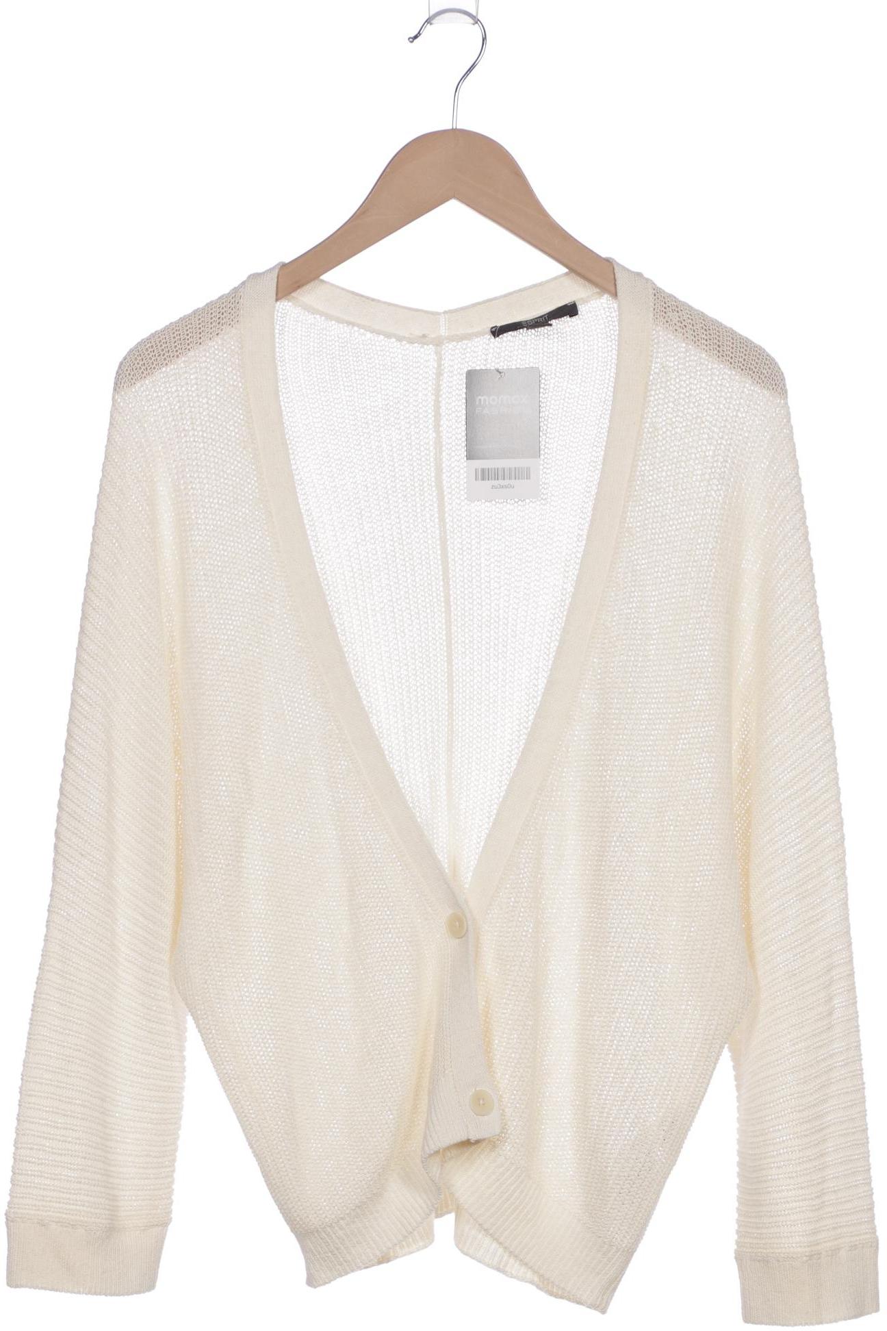 

Esprit Damen Strickjacke, cremeweiß, Gr. 42