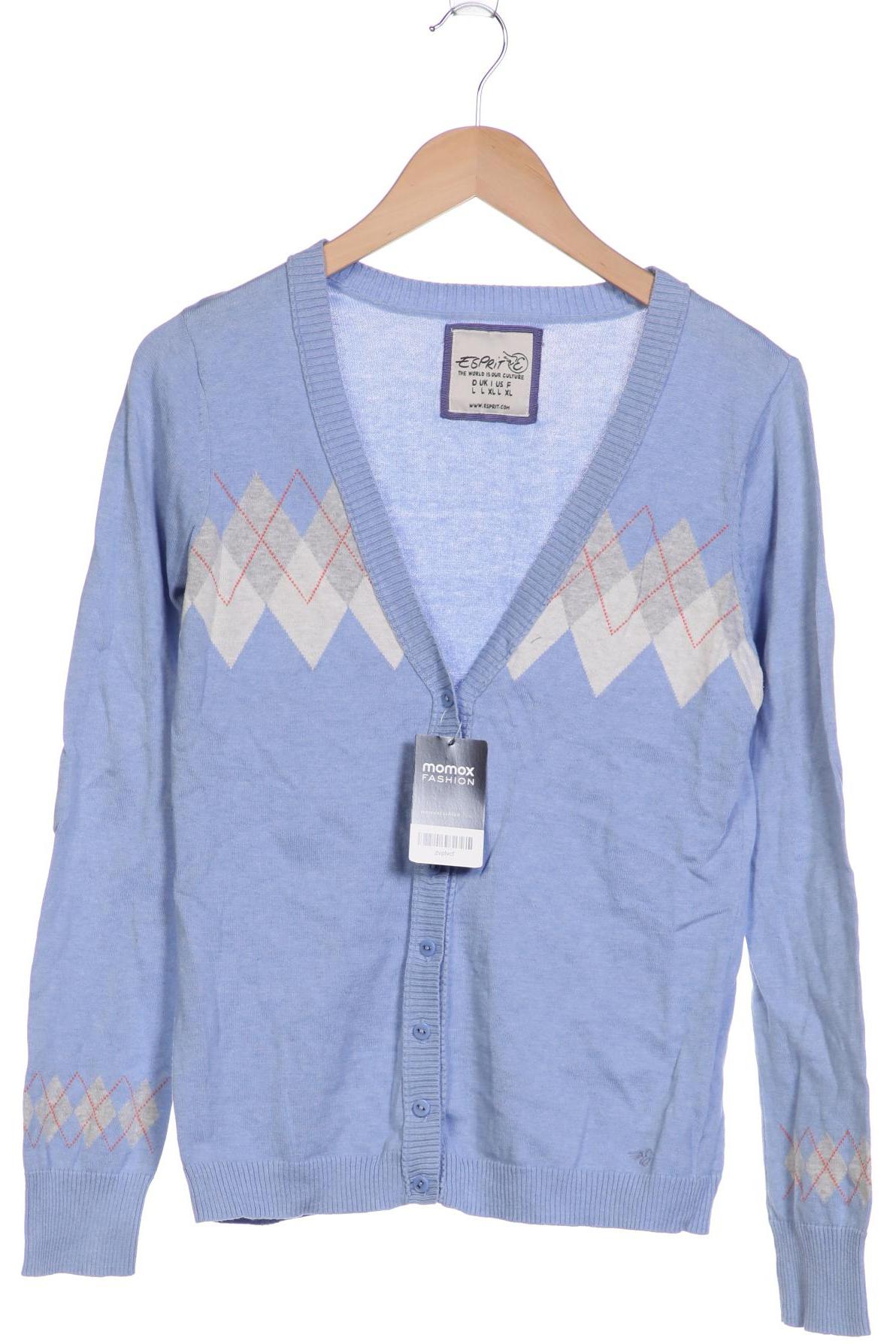 

Esprit Damen Strickjacke, hellblau