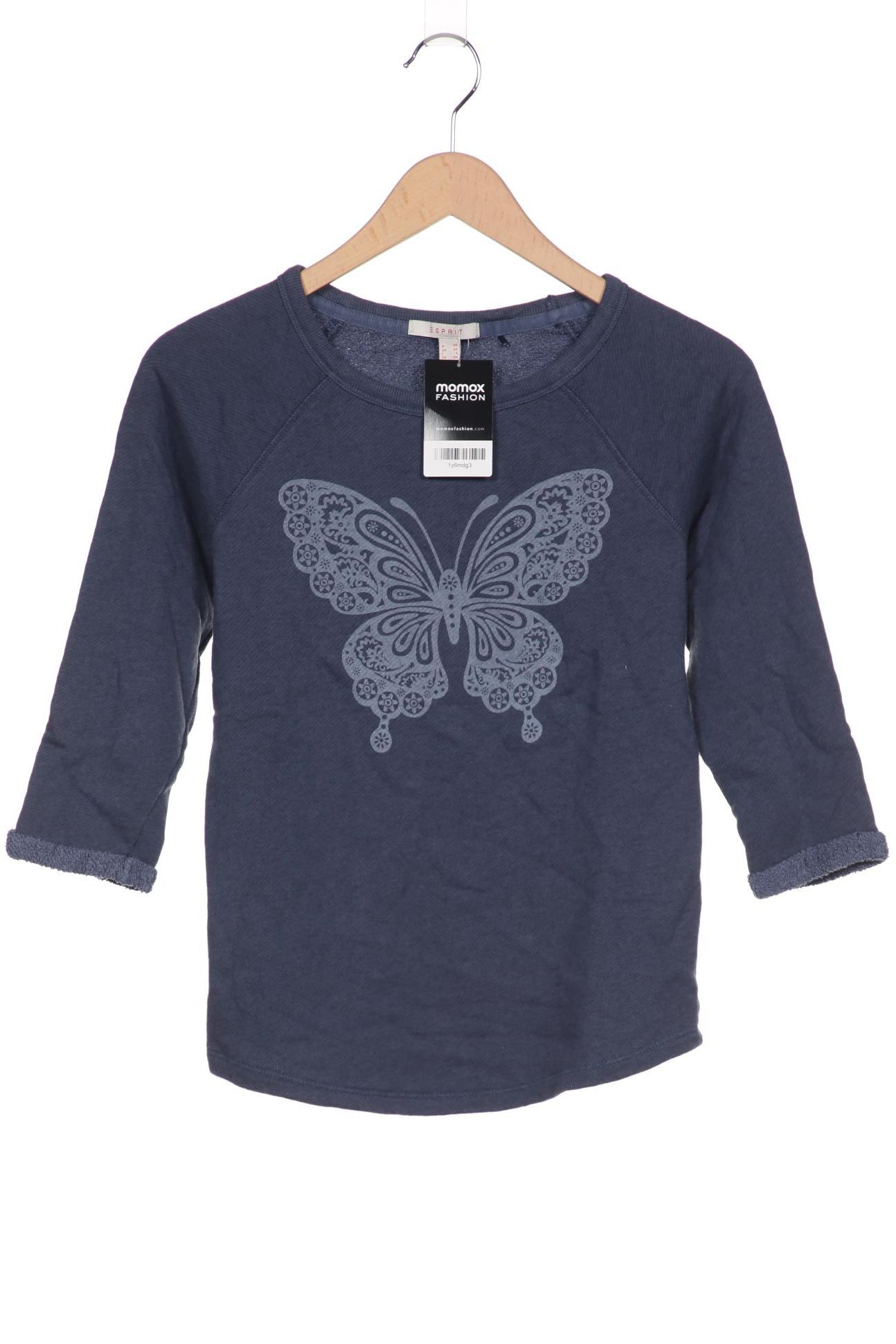 

Esprit Damen Sweatshirt, marineblau, Gr. 34