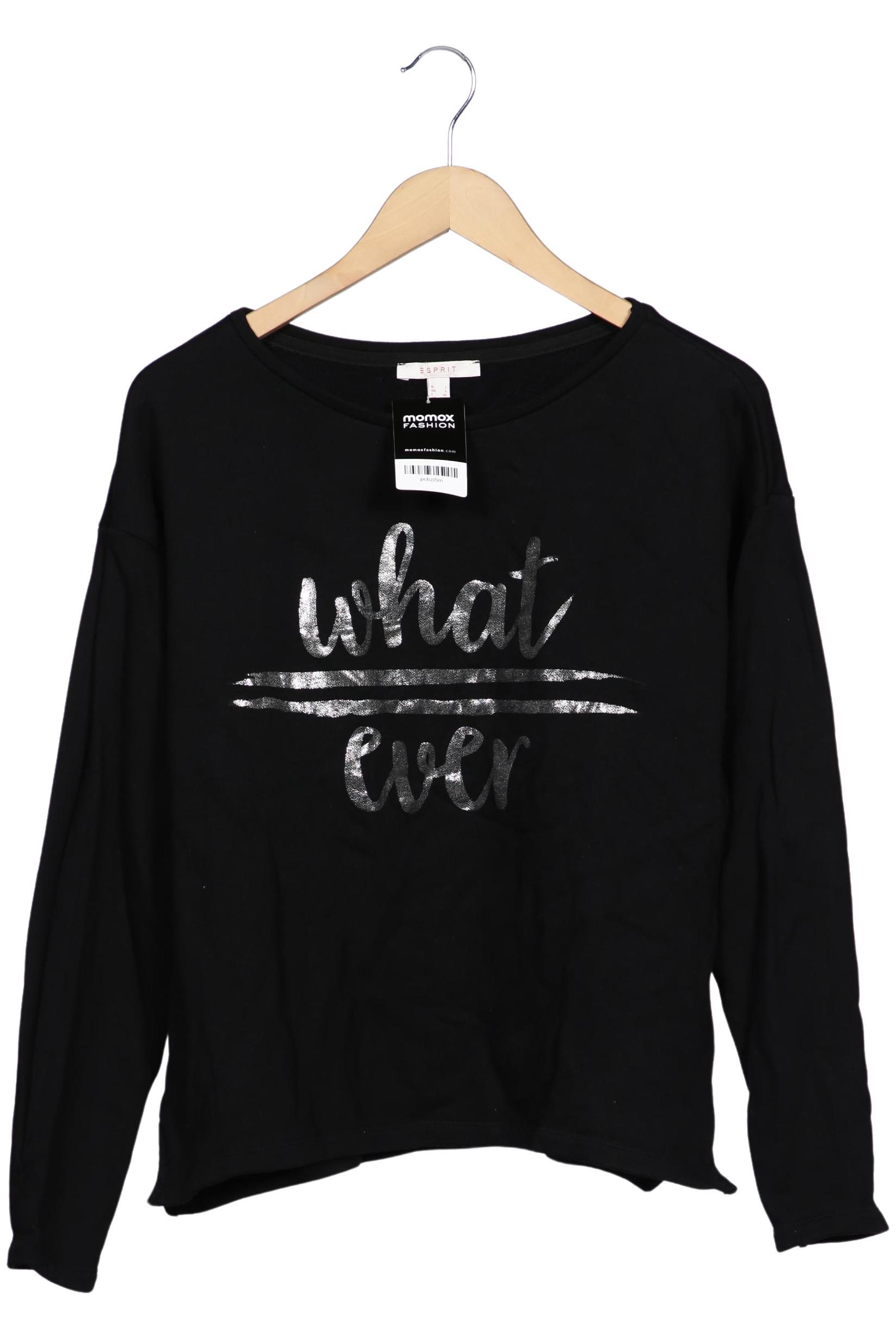 

Esprit Damen Sweatshirt, schwarz, Gr. 42