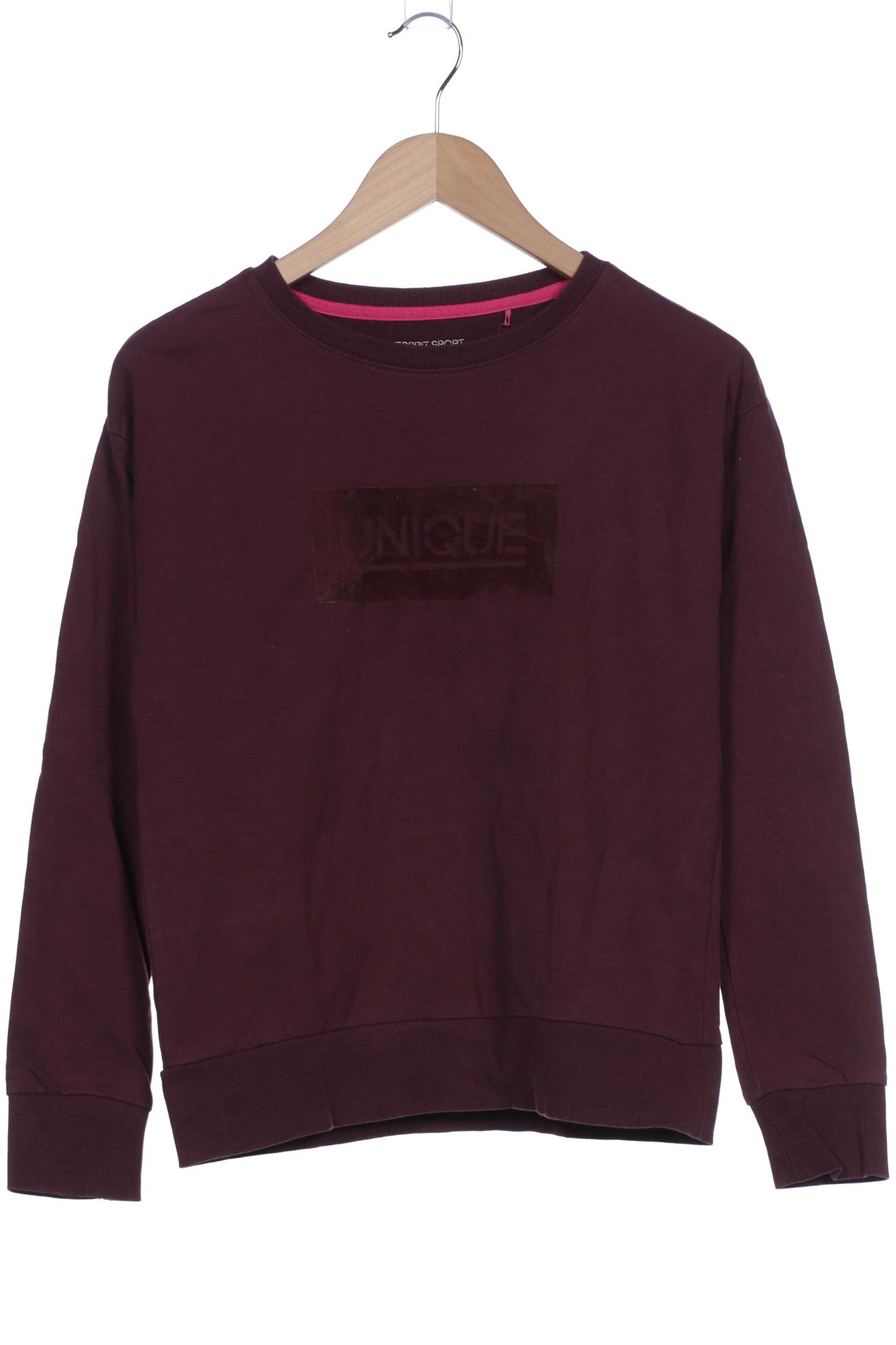 

Esprit Damen Sweatshirt, bordeaux, Gr. 34