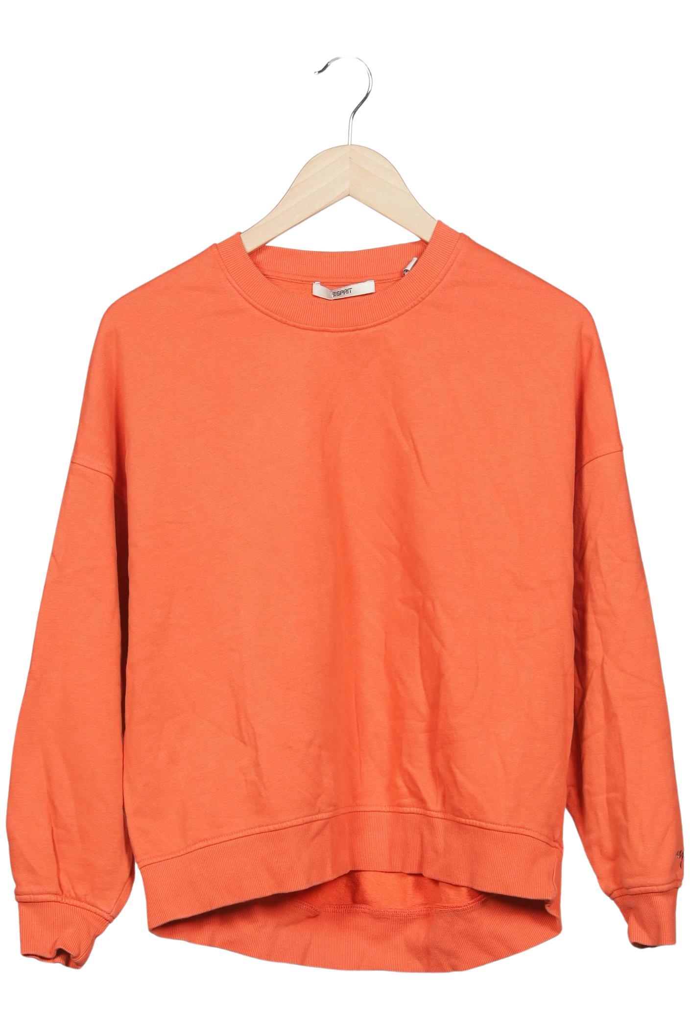 

Esprit Damen Sweatshirt, orange, Gr. 34