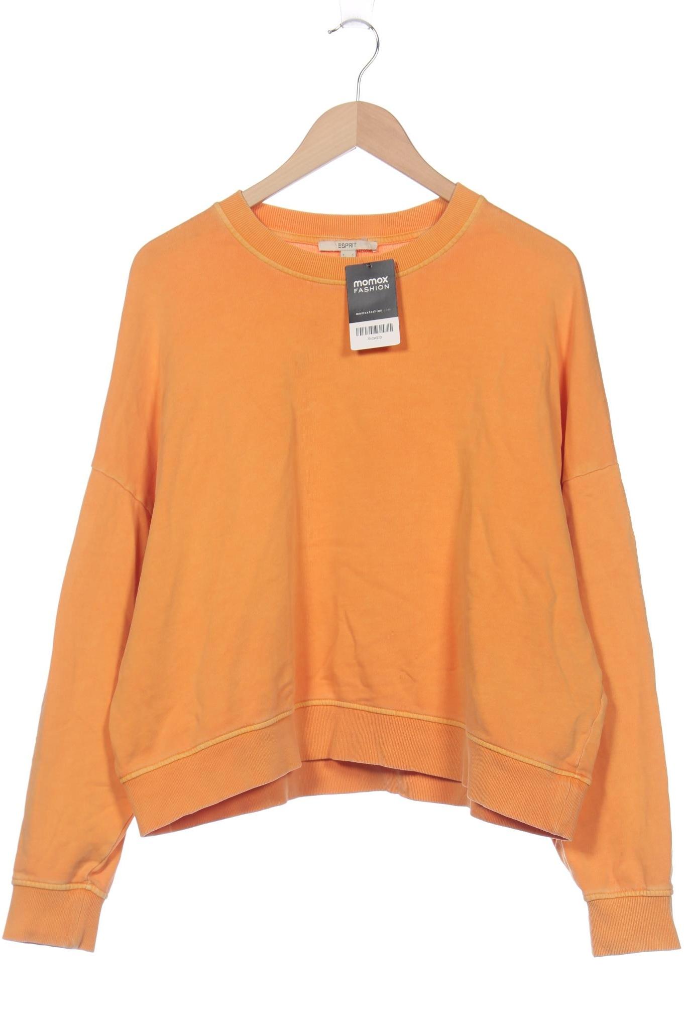 

Esprit Damen Sweatshirt, orange, Gr. 42