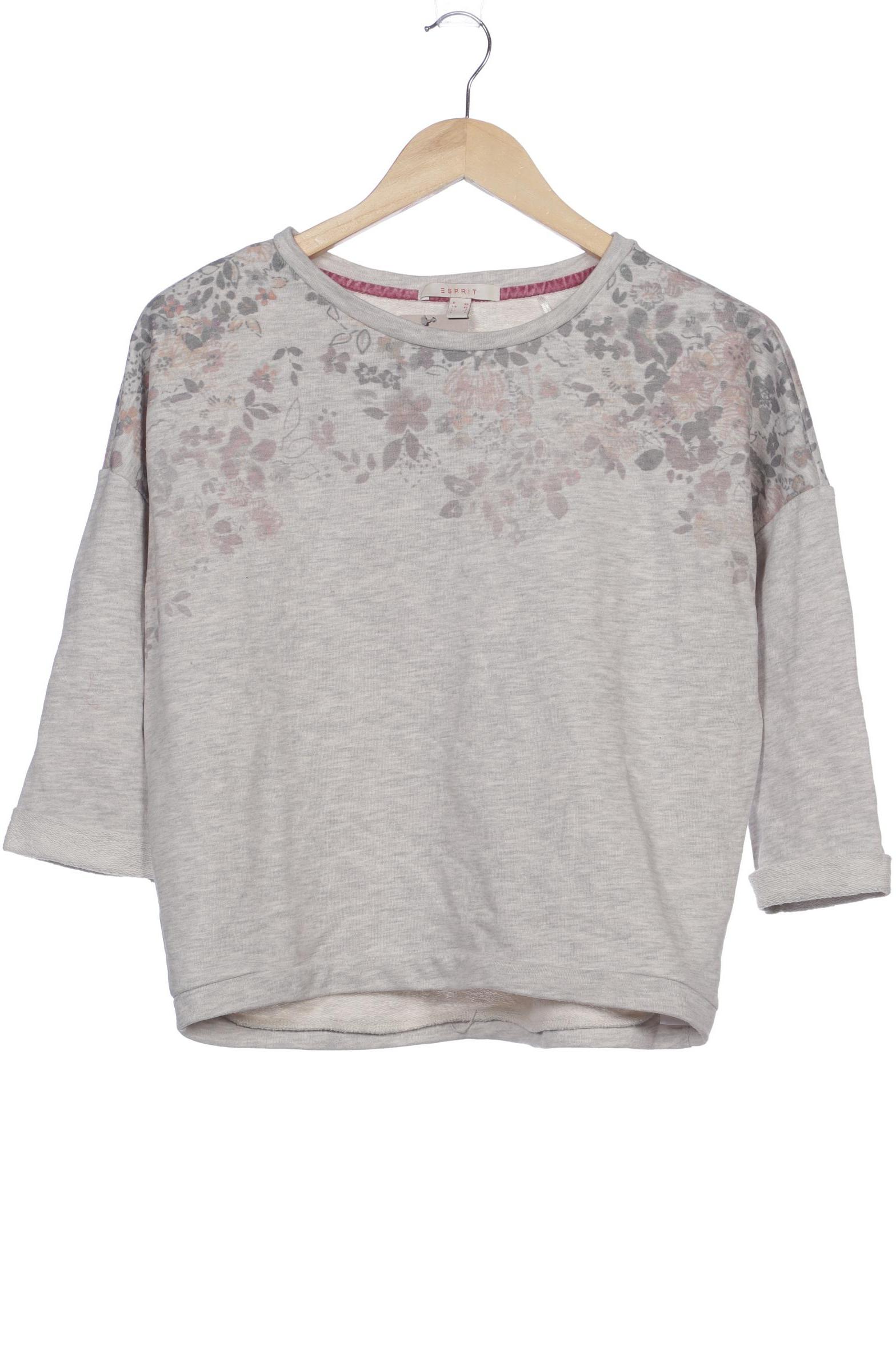 

Esprit Damen Sweatshirt, grau, Gr. 34