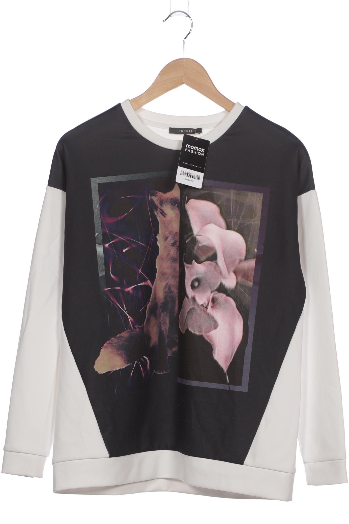

Esprit Damen Sweatshirt, weiß, Gr. 38