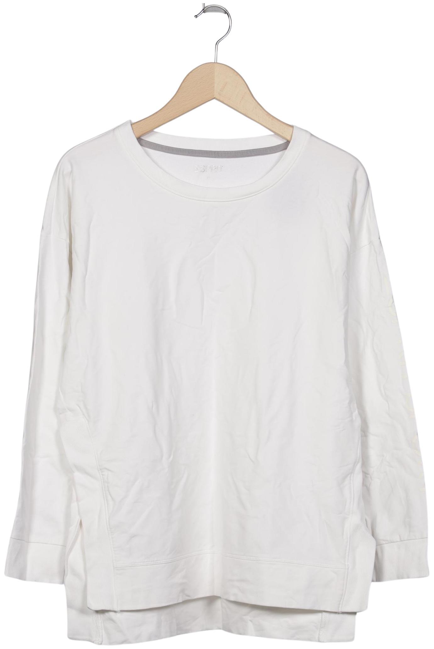 

Esprit Damen Sweatshirt, weiß, Gr. 38