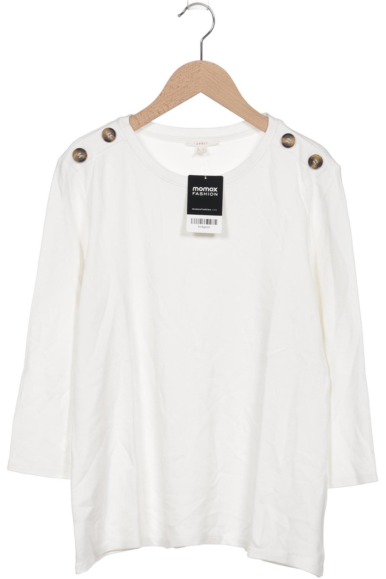 

Esprit Damen Sweatshirt, weiß, Gr. 42