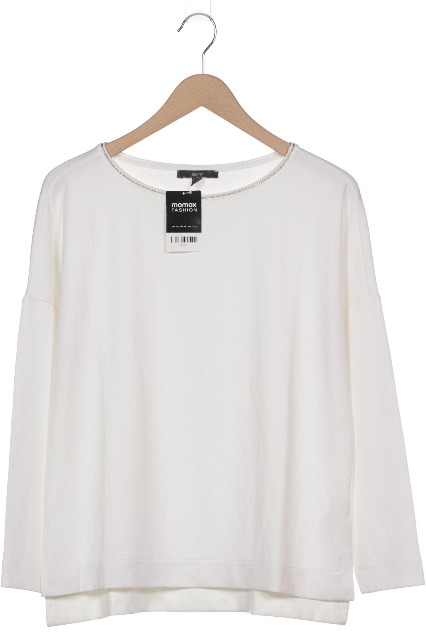 

Esprit Damen Sweatshirt, weiß, Gr. 38