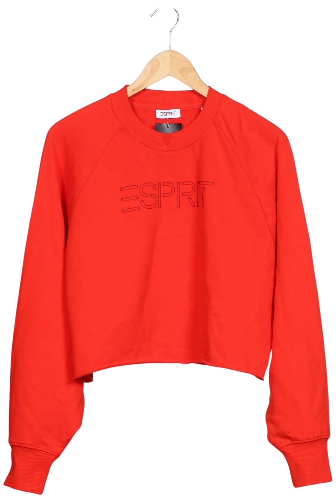 

Esprit Damen Sweatshirt, rot, Gr. 42