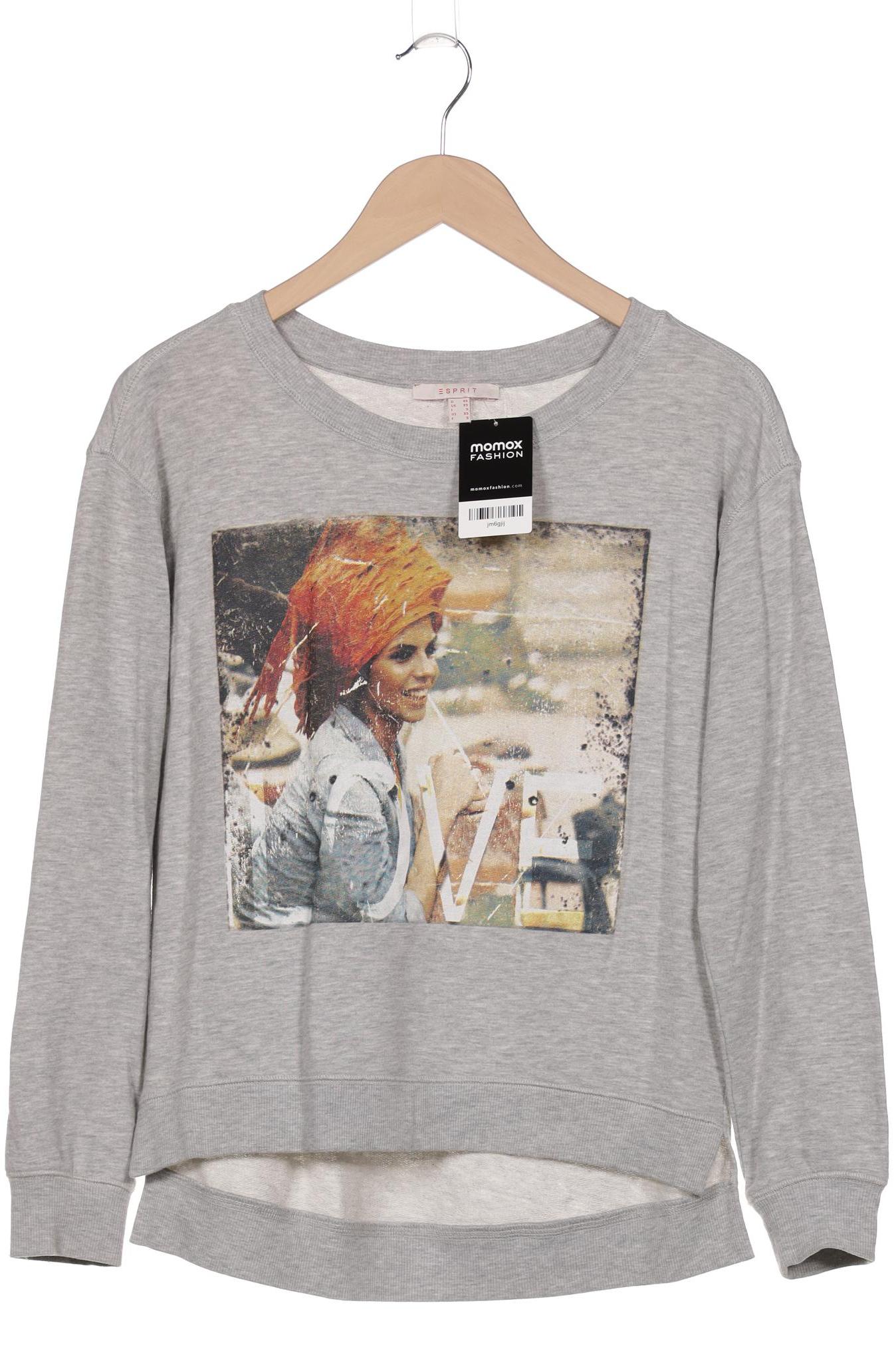

Esprit Damen Sweatshirt, grau, Gr. 34