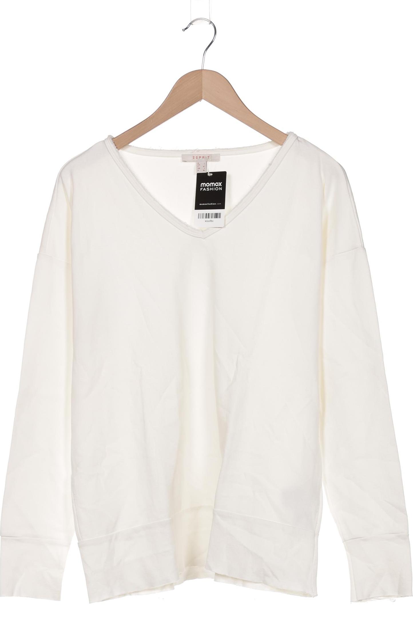 

Esprit Damen Sweatshirt, weiß, Gr. 42