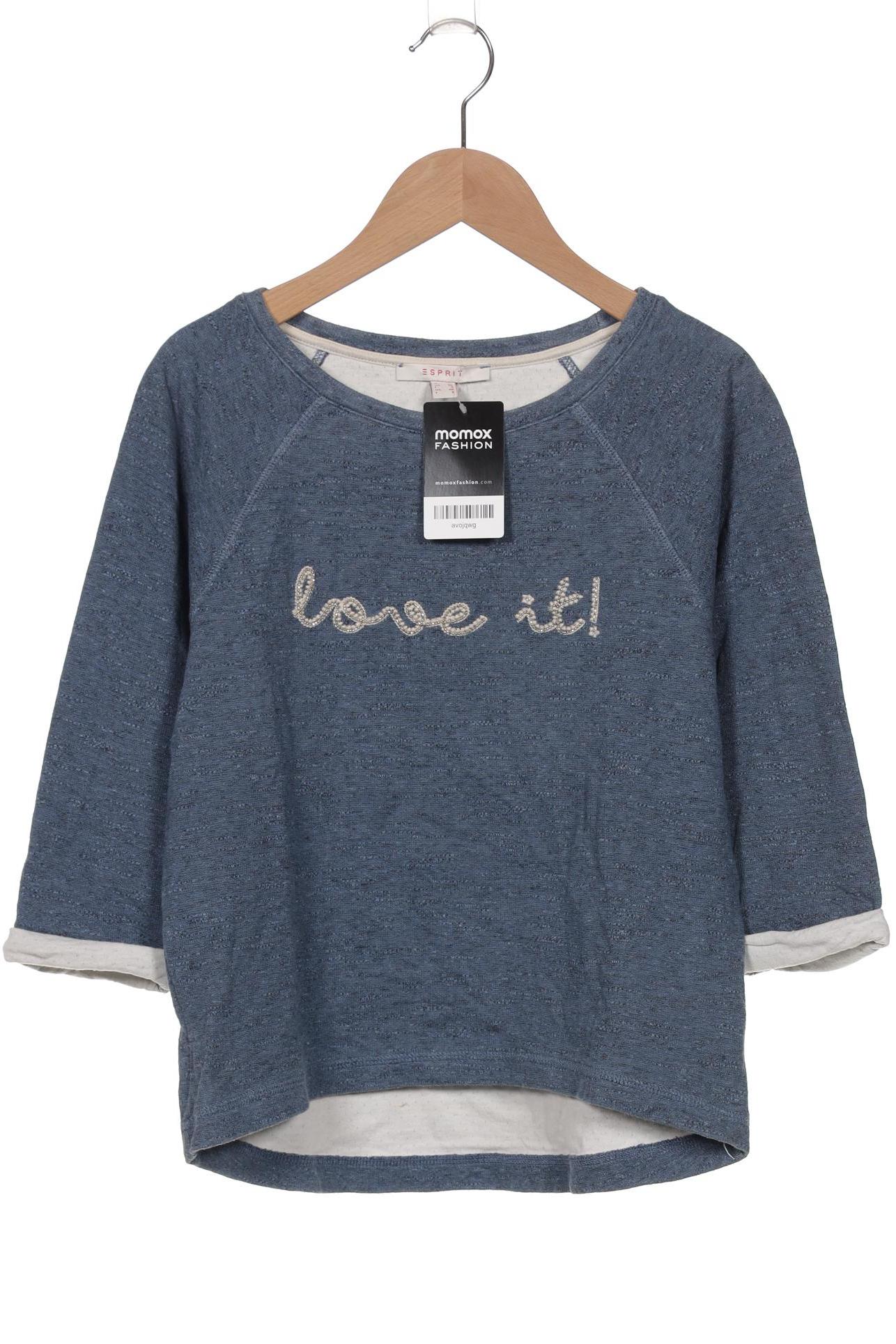 

Esprit Damen Sweatshirt, blau, Gr. 34