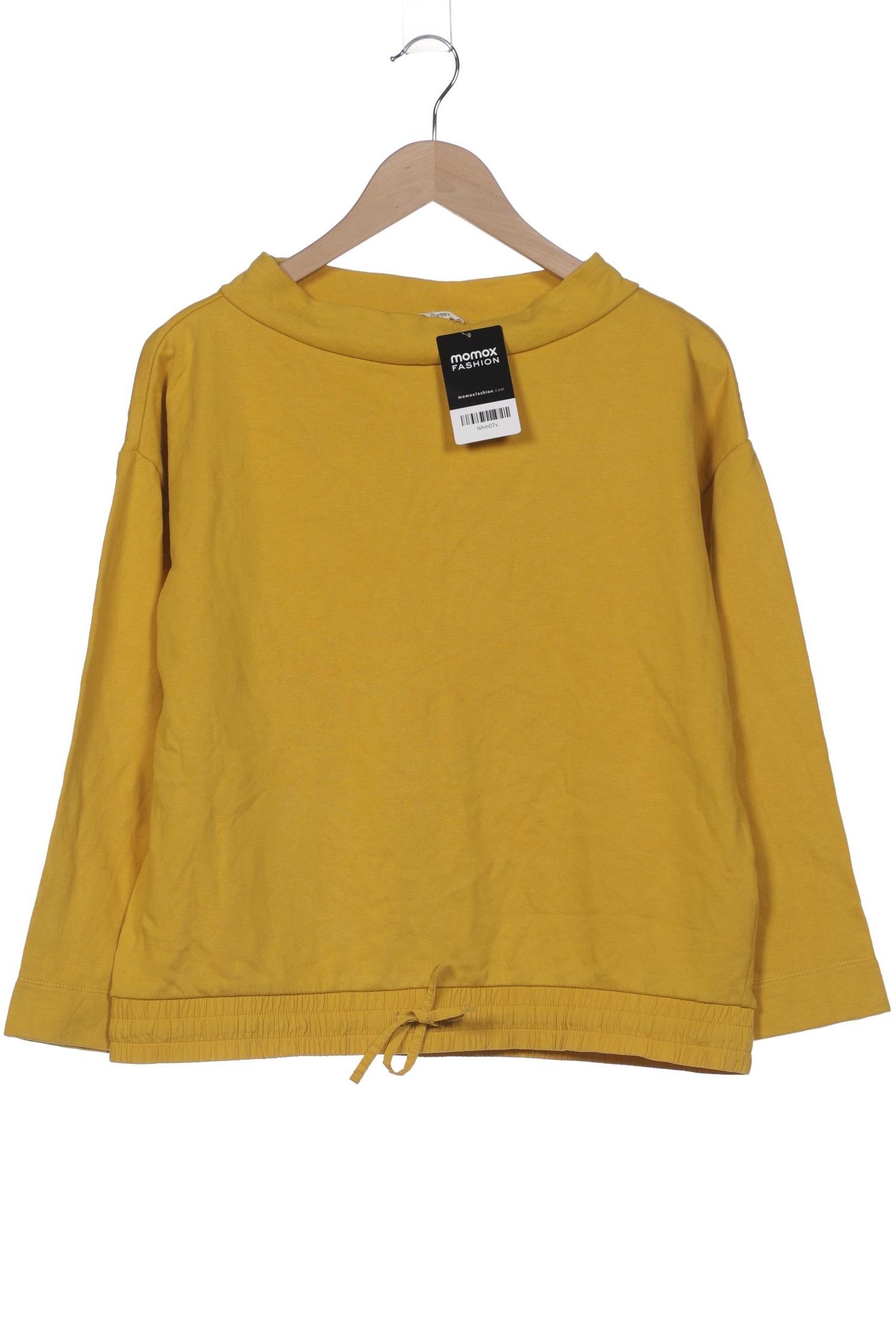 

Esprit Damen Sweatshirt, gelb, Gr. 38