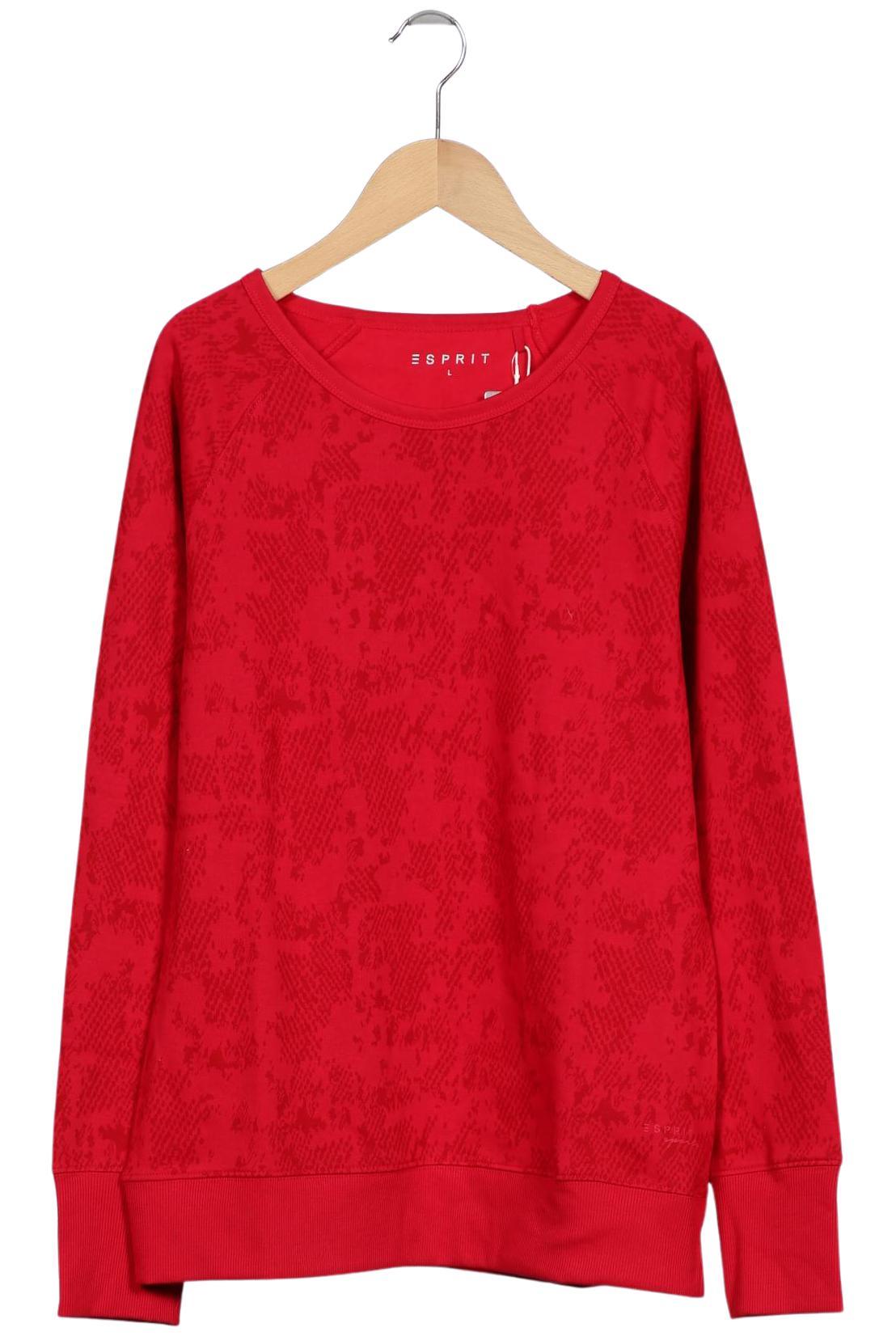 

Esprit Damen Sweatshirt, rot, Gr. 42