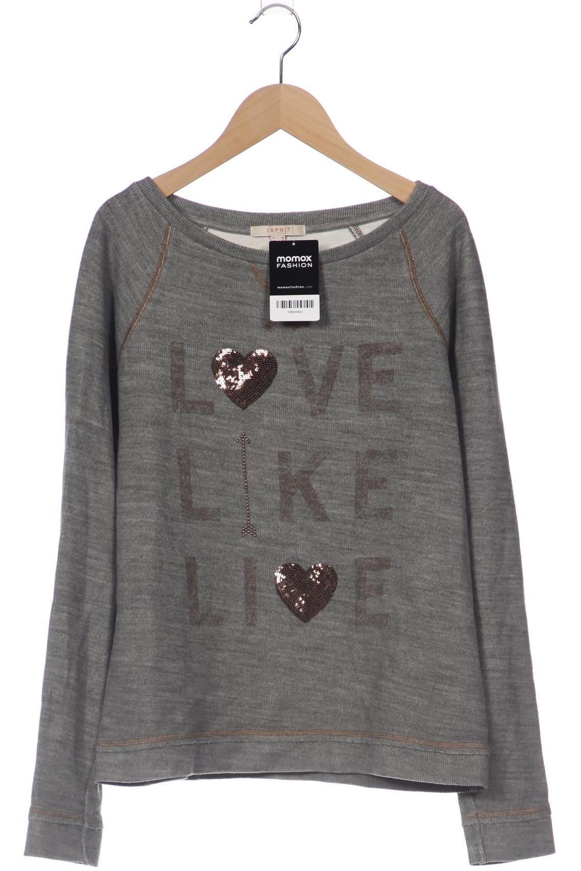 

Esprit Damen Sweatshirt, grau, Gr. 38
