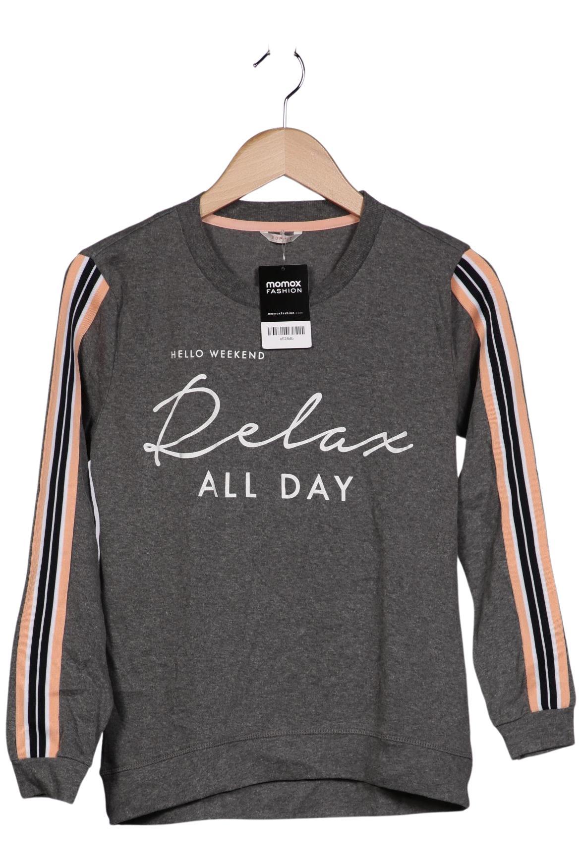 

Esprit Damen Sweatshirt, grau, Gr. 34