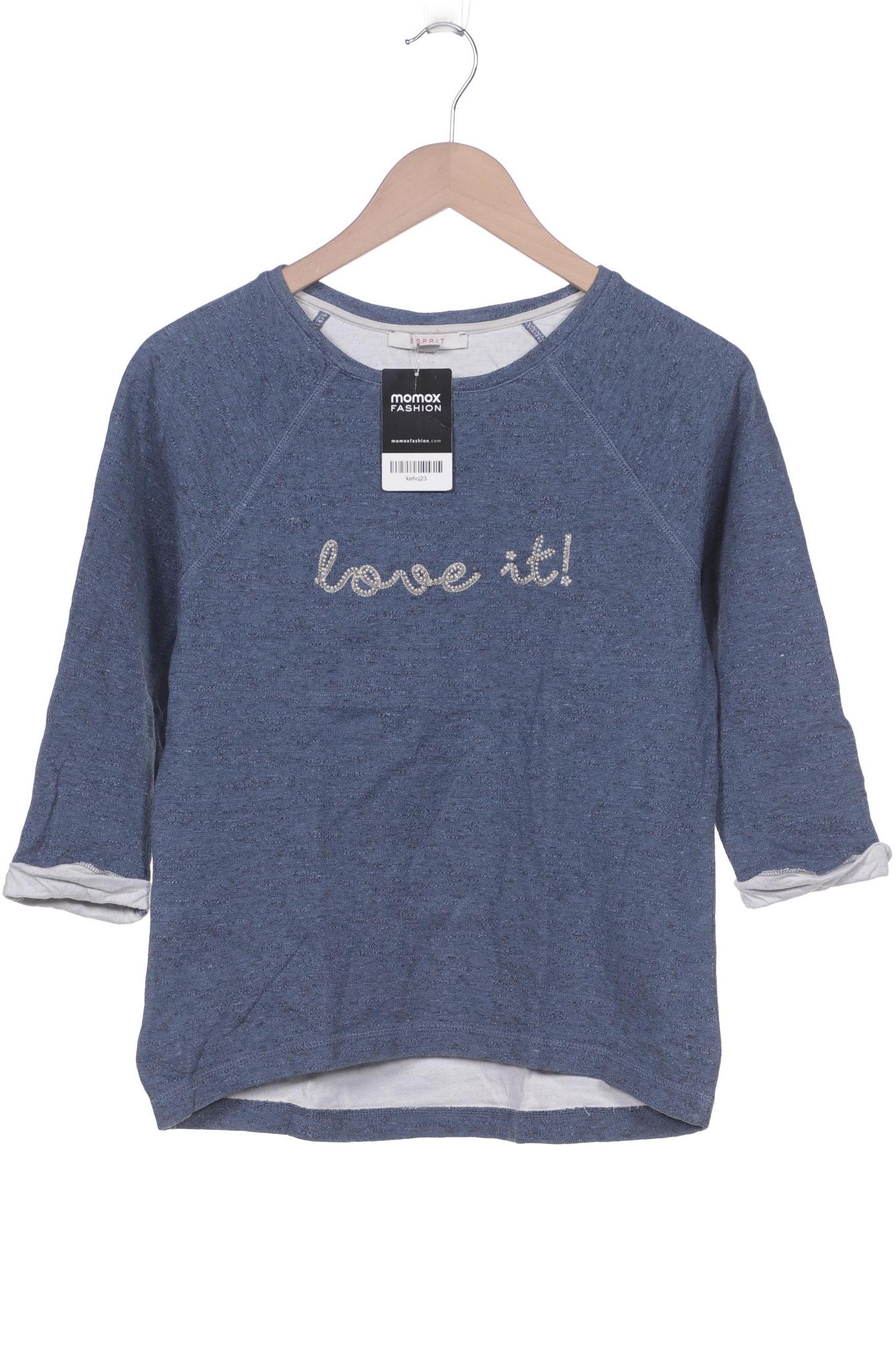 

Esprit Damen Sweatshirt, blau, Gr. 38