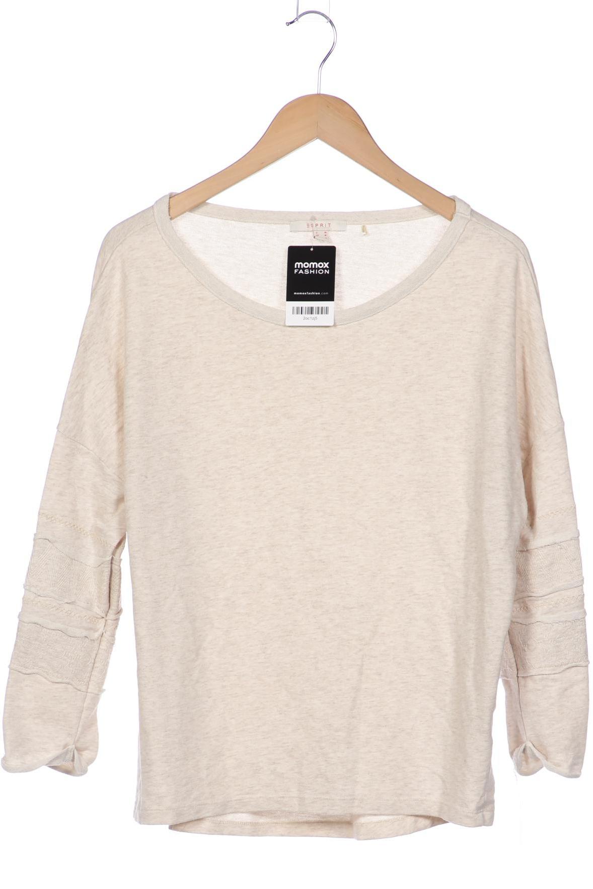 

Esprit Damen Sweatshirt, beige, Gr. 38