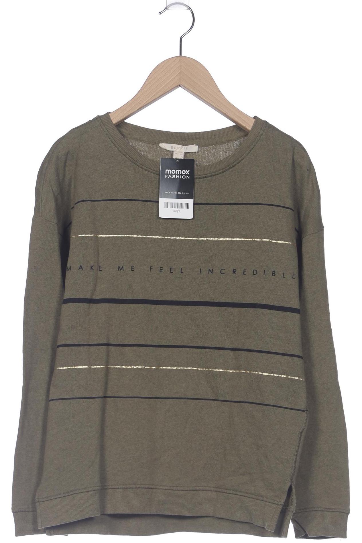 

Esprit Damen Sweatshirt, grün, Gr. 34