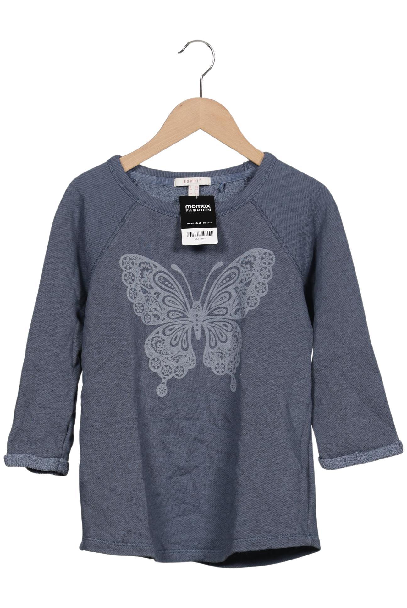 

Esprit Damen Sweatshirt, blau, Gr. 34