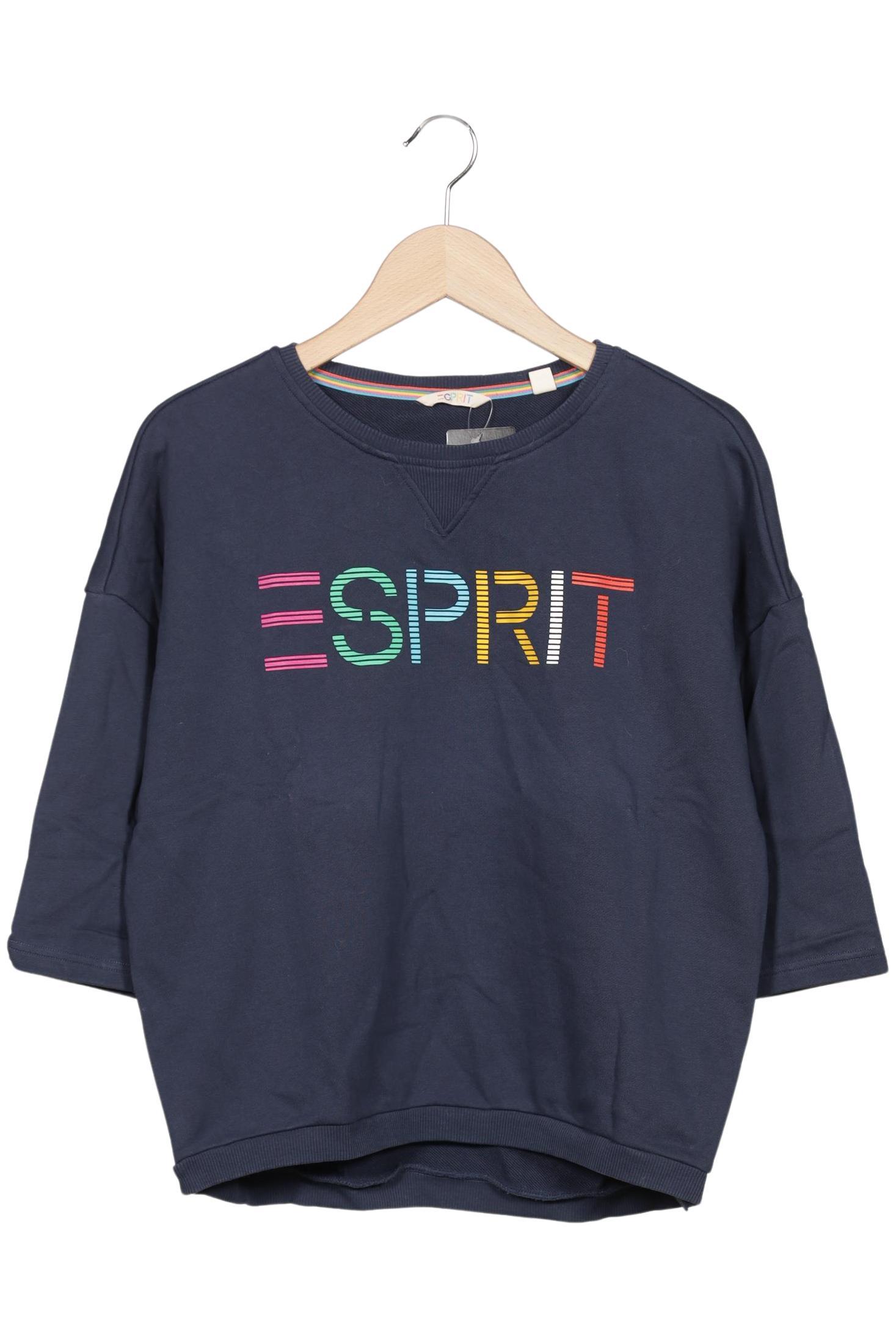 

Esprit Damen Sweatshirt, marineblau, Gr. 34